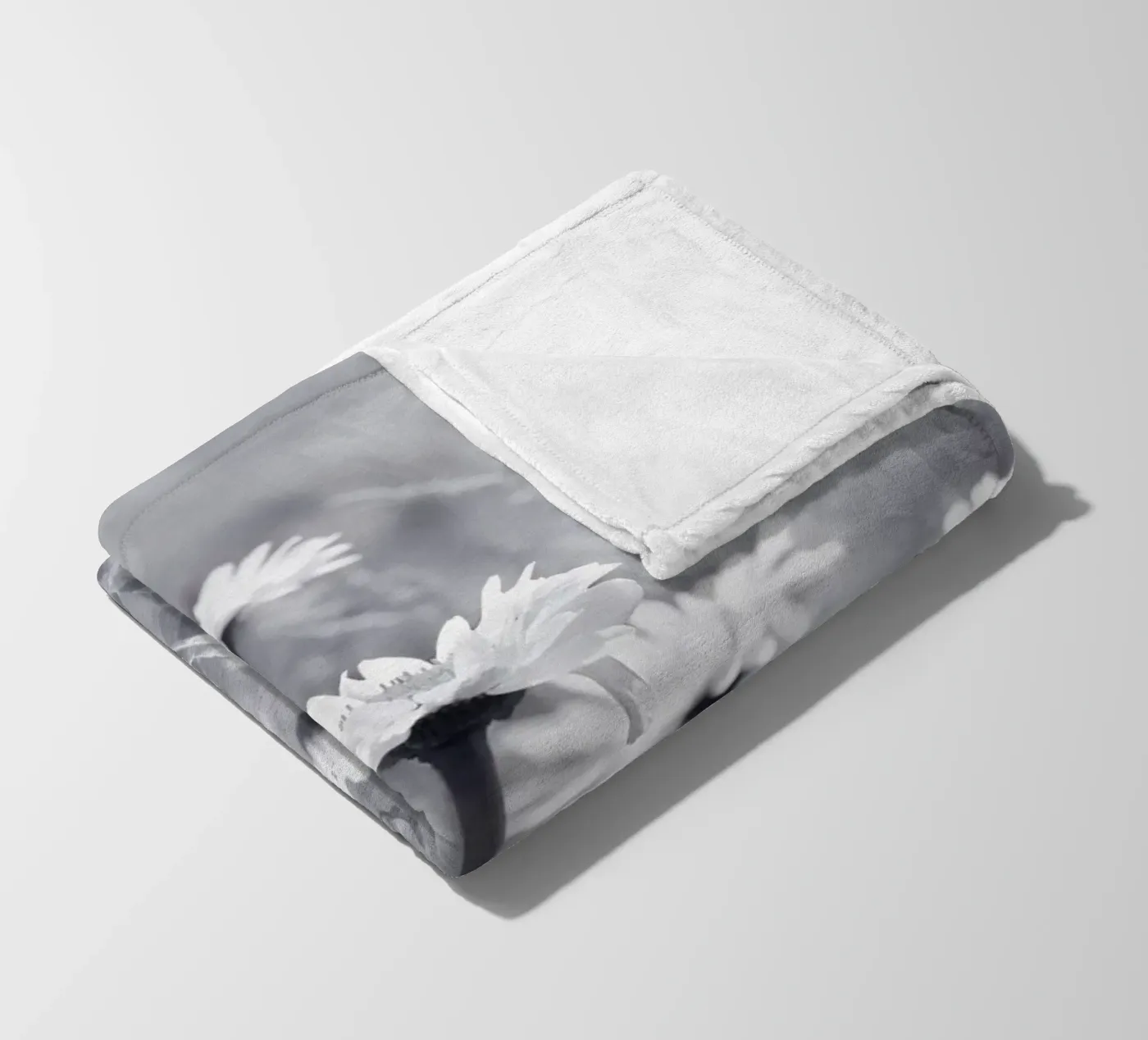 Margeriten Fleecedecke von Atteloi