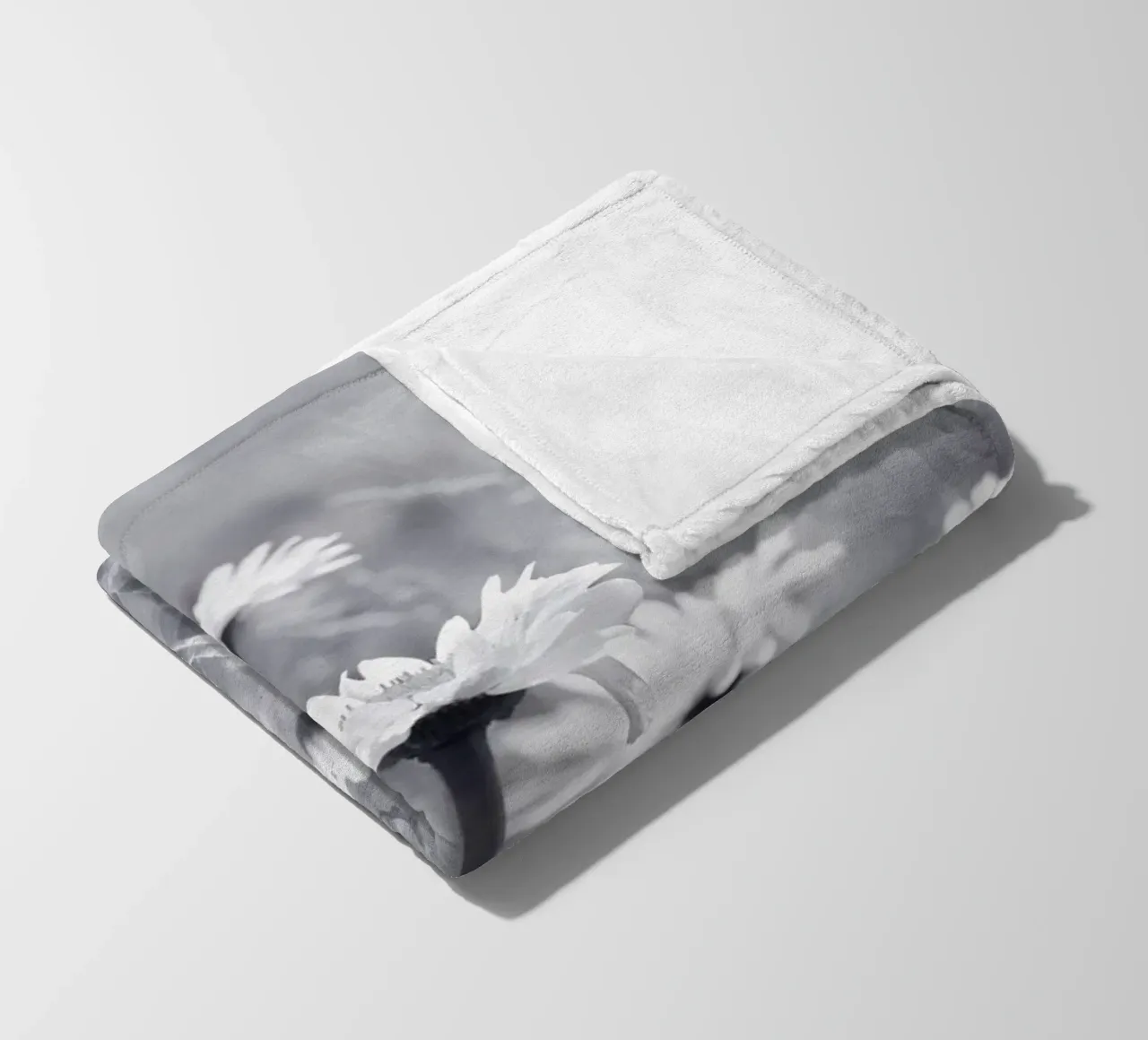 Margeriten Fleecedecke von Atteloi