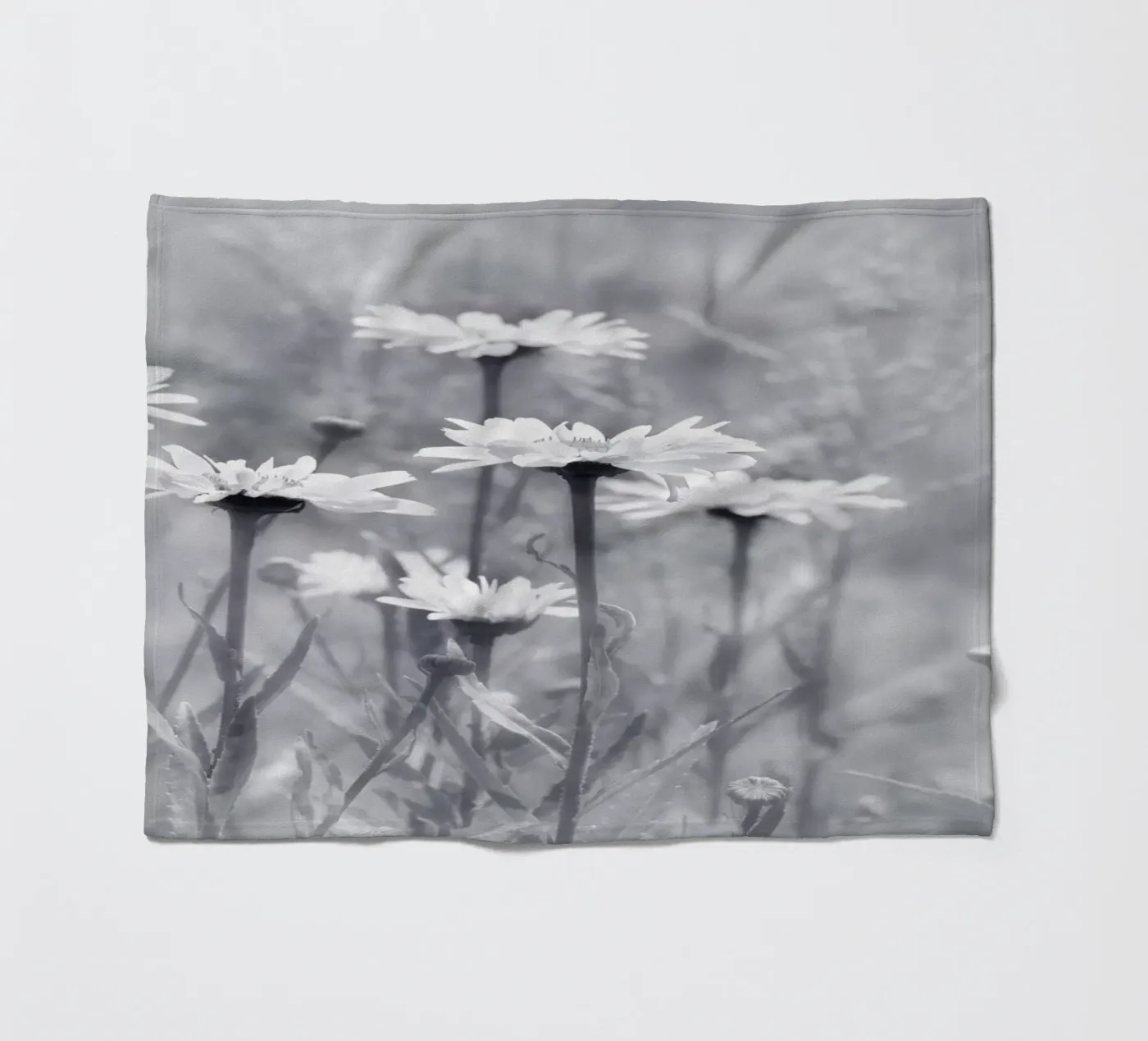 Margeriten Fleecedecke von Atteloi