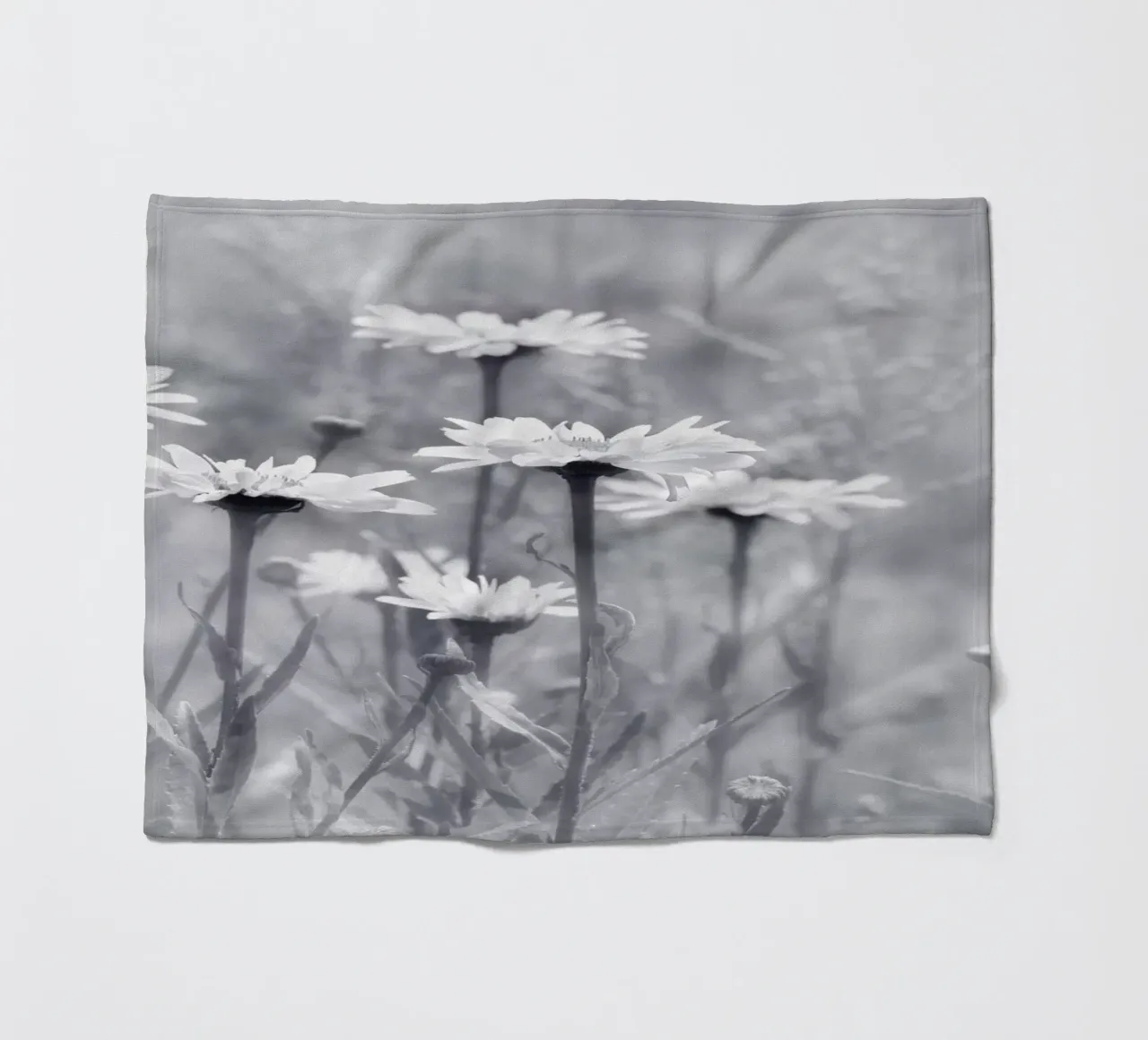 Margeriten Fleecedecke von Atteloi