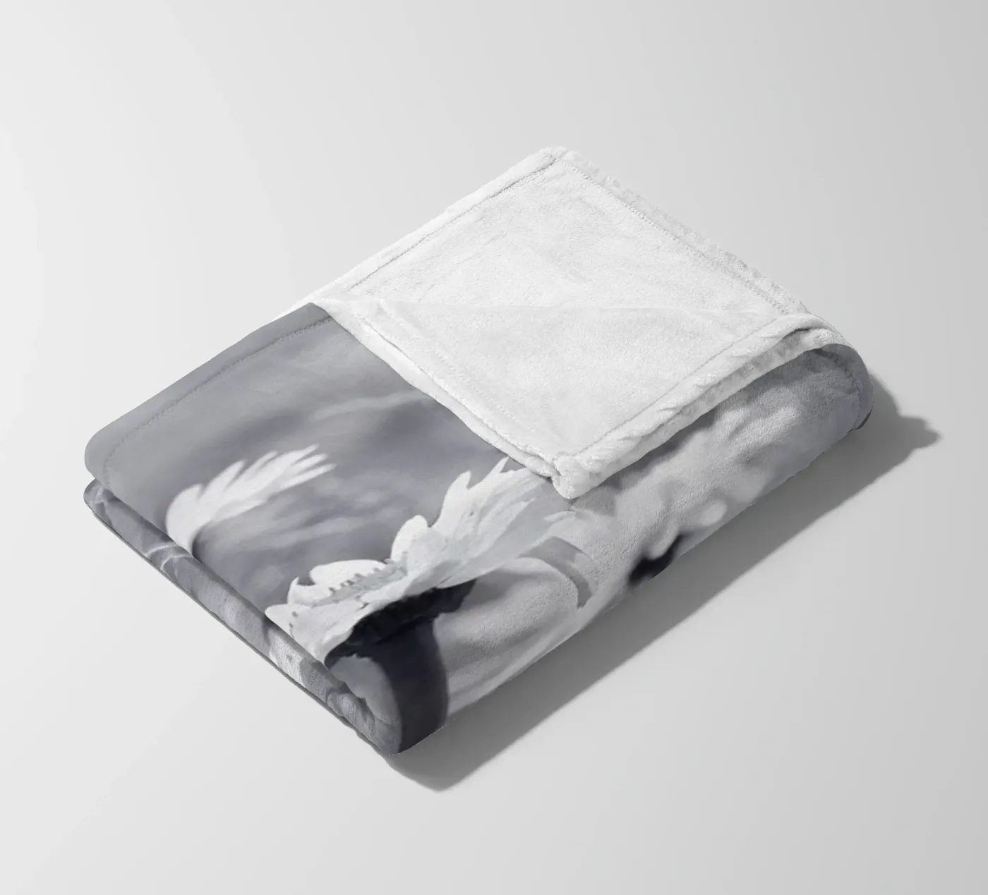 Margeriten Fleecedecke von Atteloi
