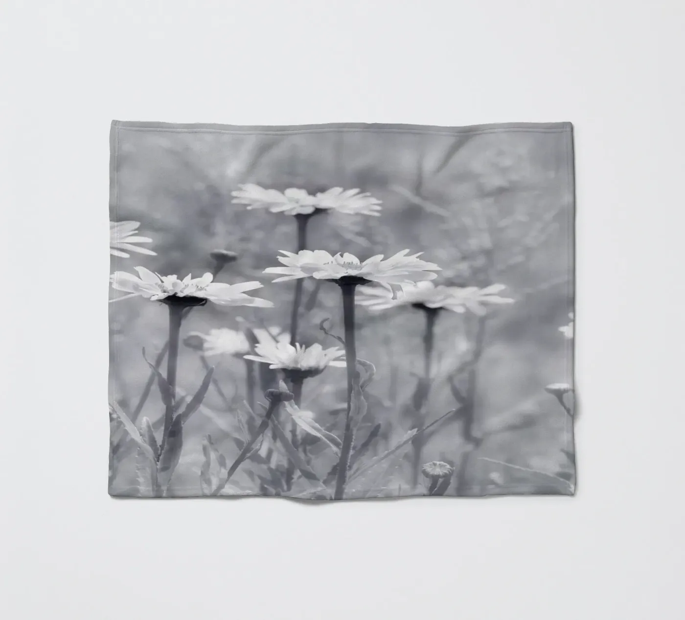 Margeriten Fleecedecke von Atteloi