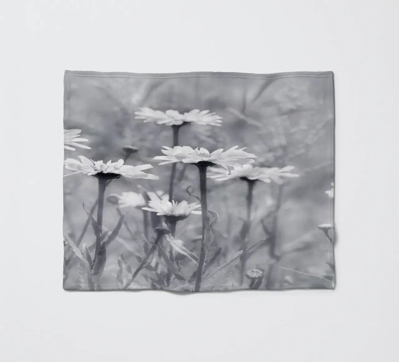 Margeriten Fleecedecke von Atteloi