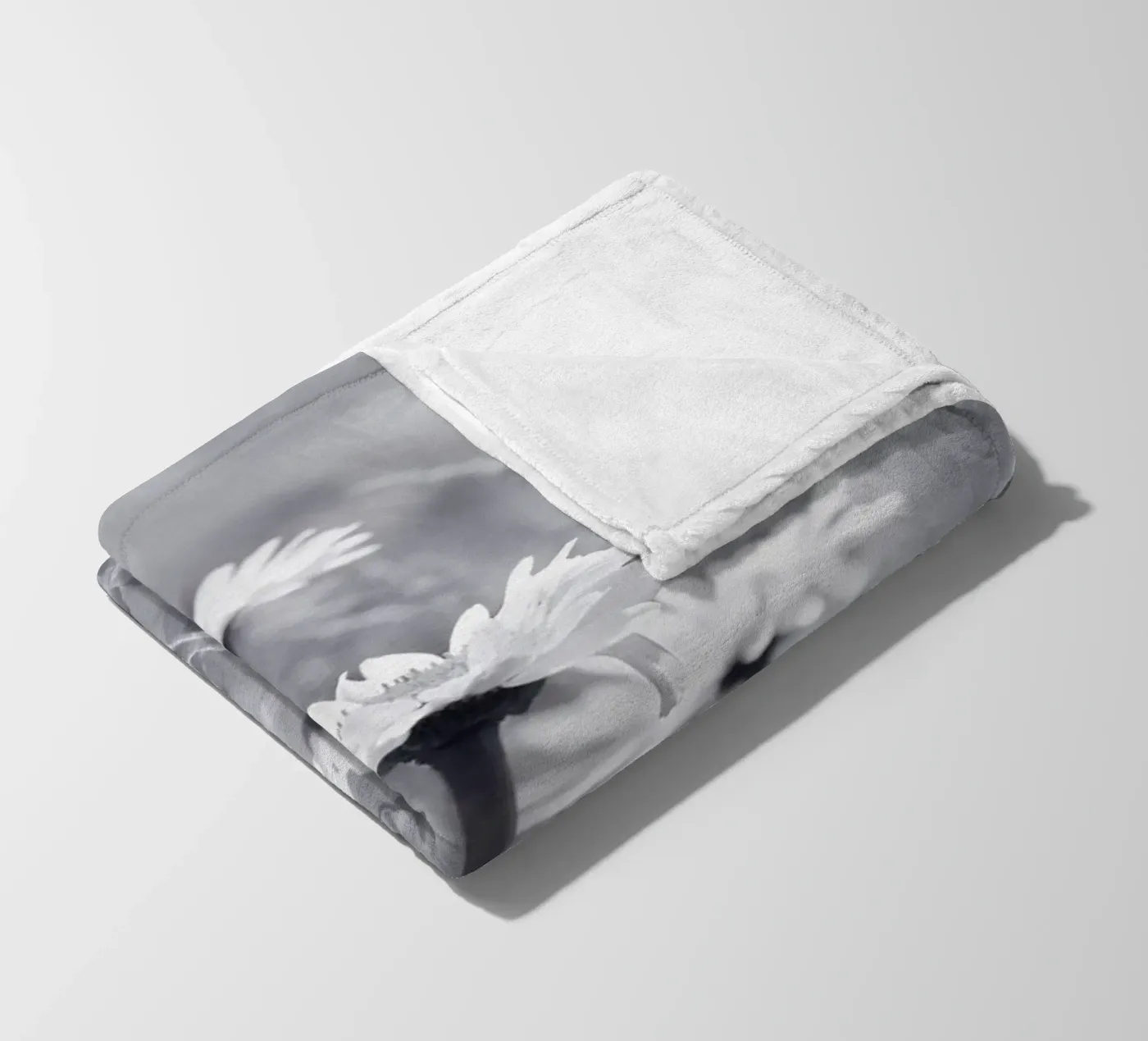 Margeriten Fleecedecke von Atteloi