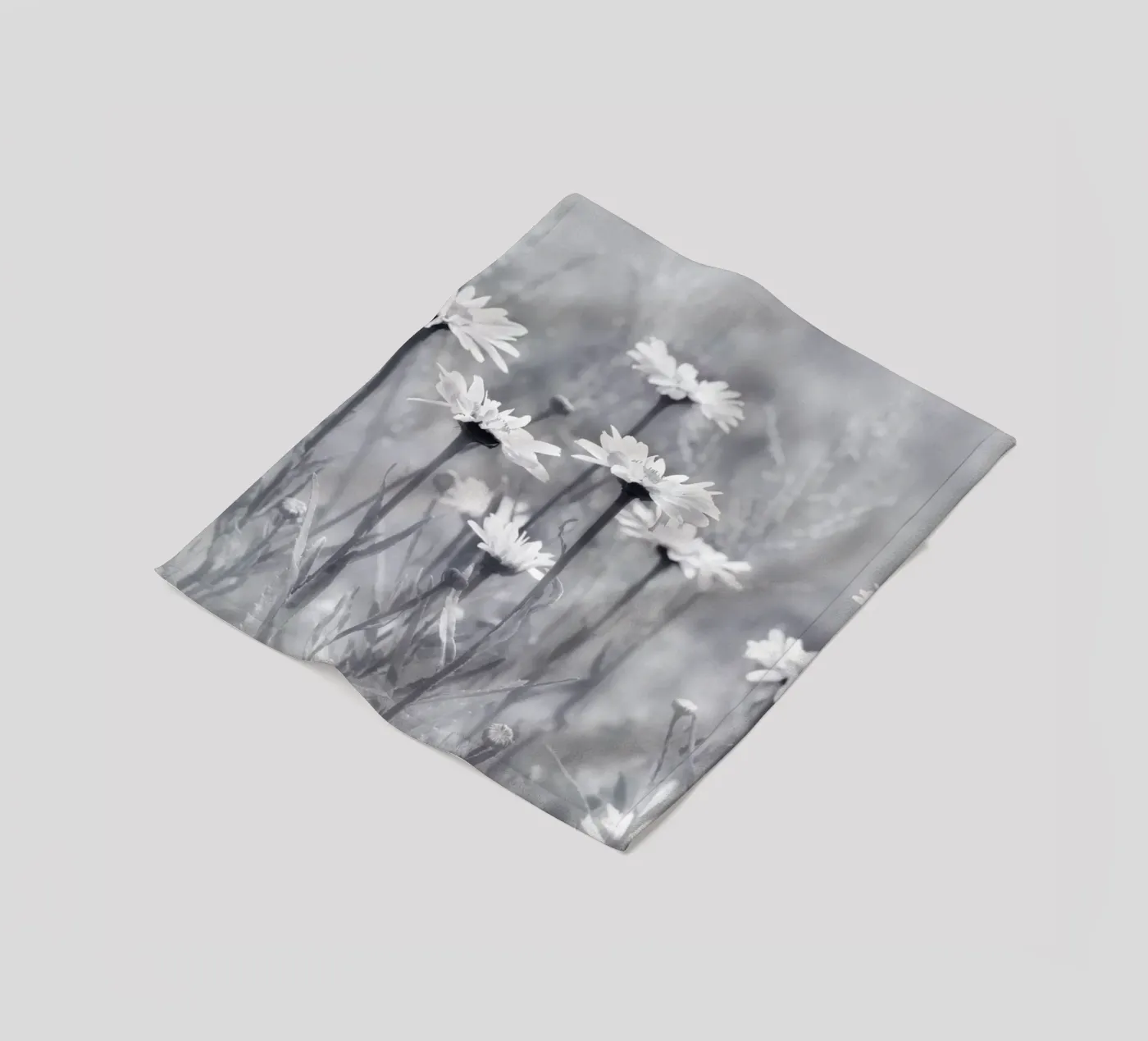 Margeriten Fleecedecke von Atteloi