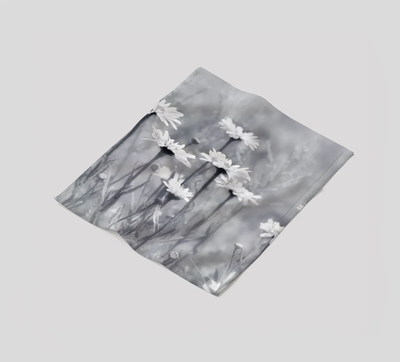 Margeriten Fleecedecke von Atteloi