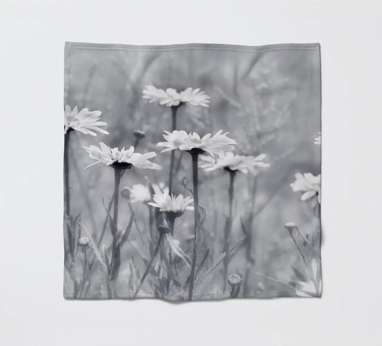 Margeriten Fleecedecke von Atteloi