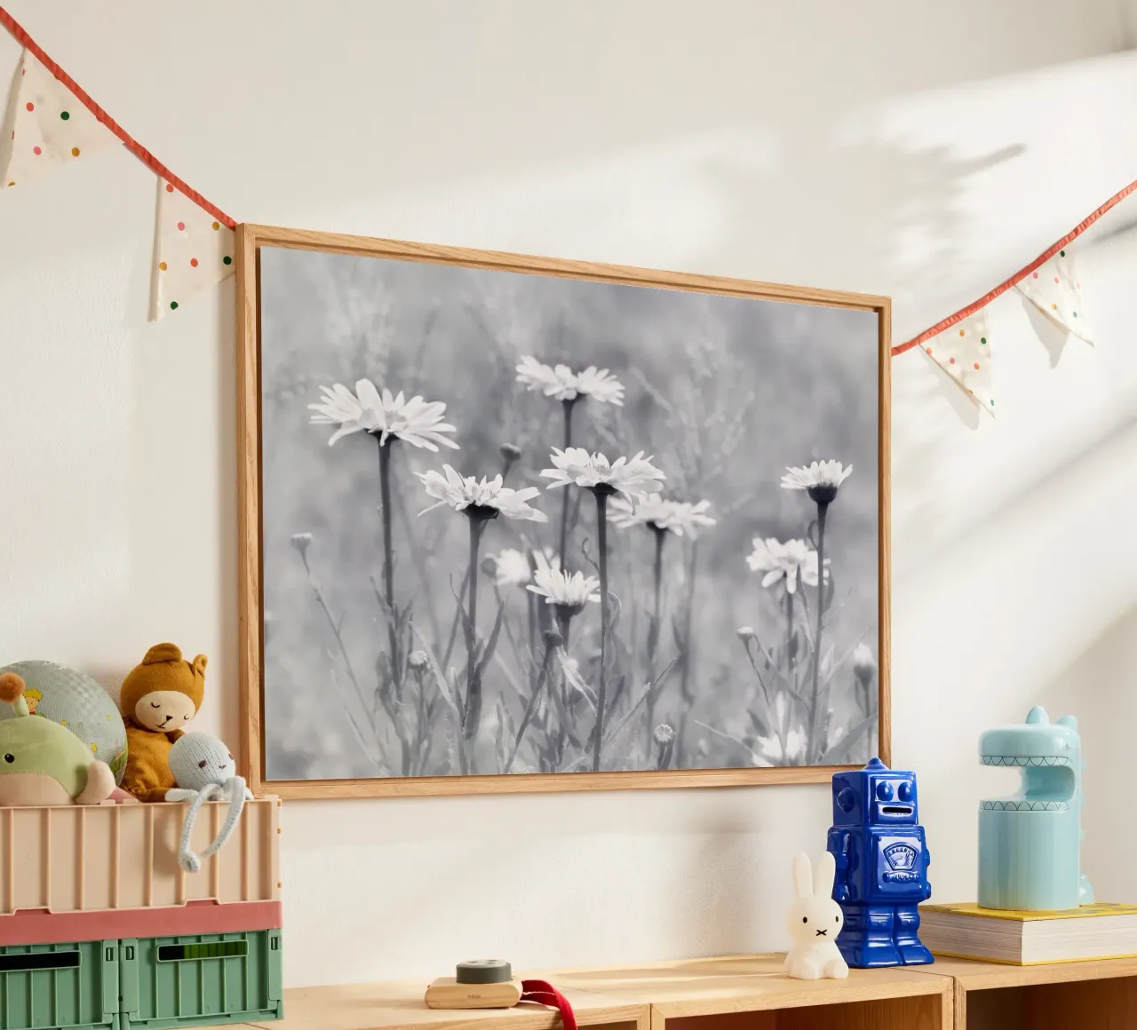 Daisies acrylic glass by Atteloi