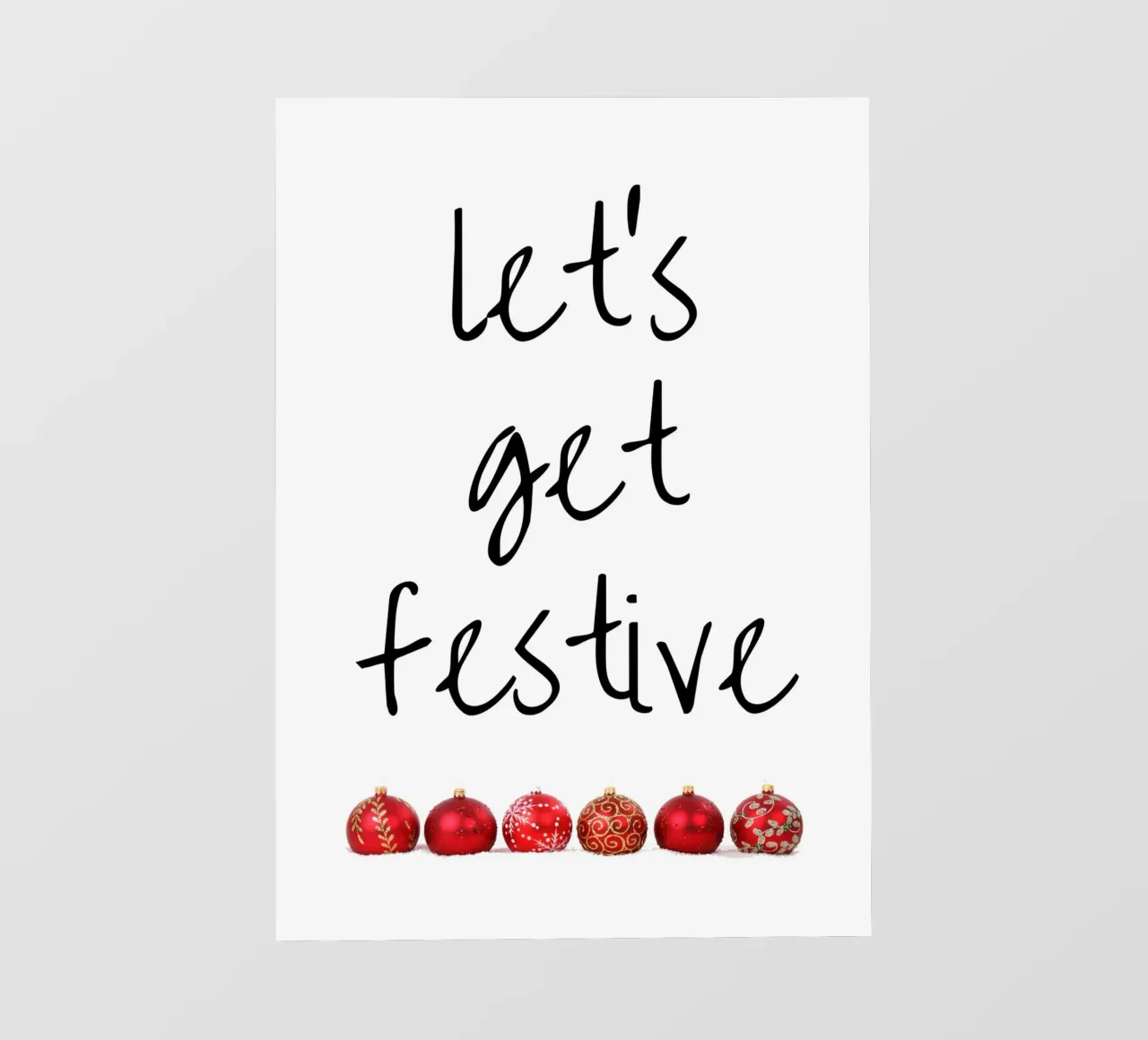 Let's get festive telo in pvc da HolidaysCandyWalls