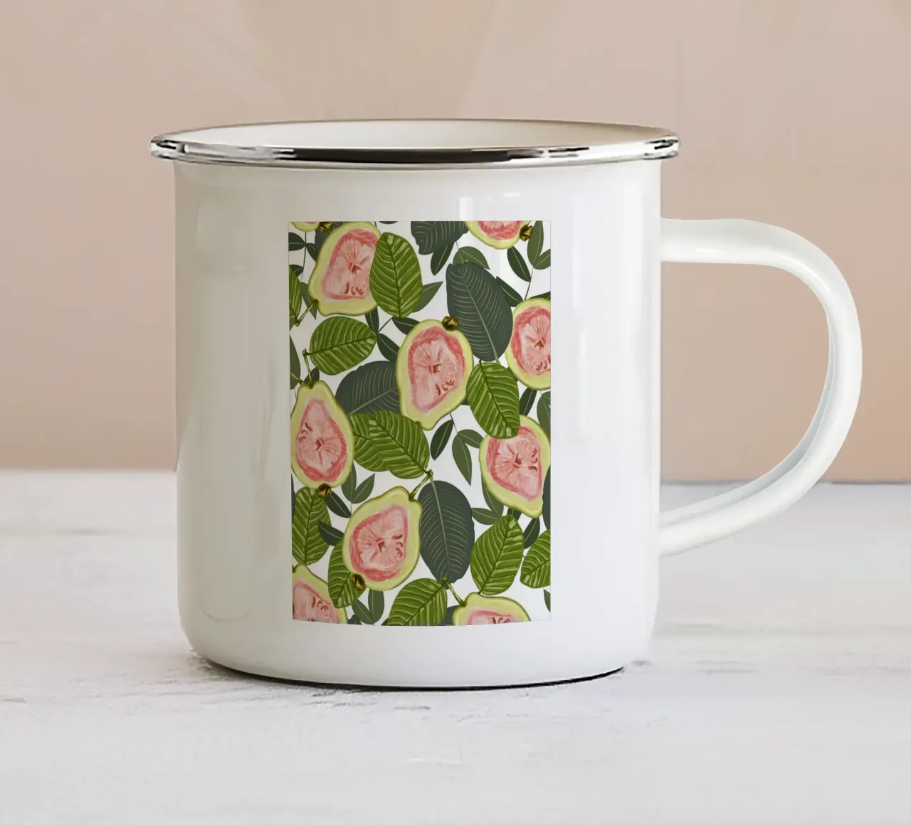 Guava Light tazza in smalto da 83oranges