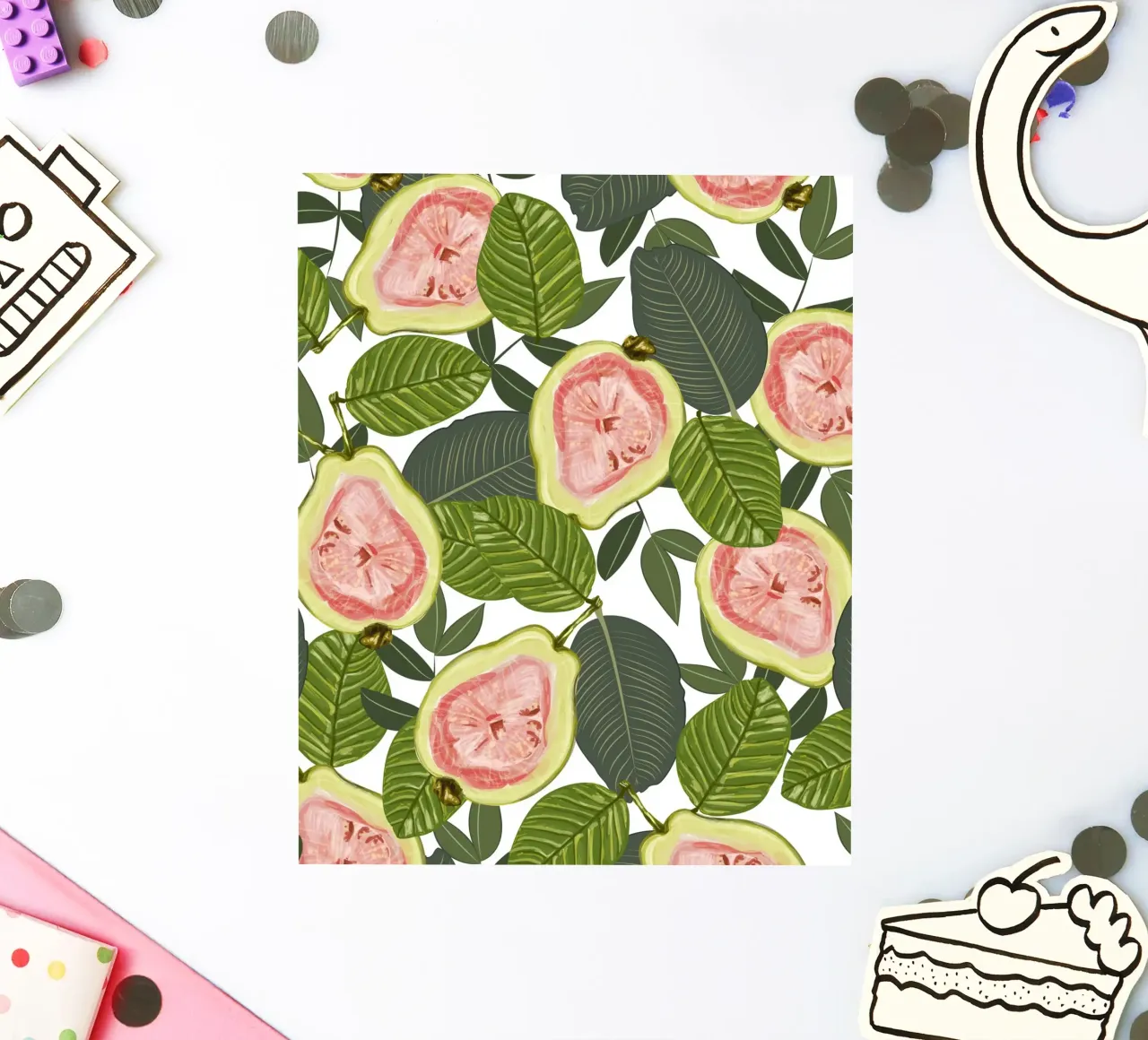 Guave hell Sticker von 83oranges.com