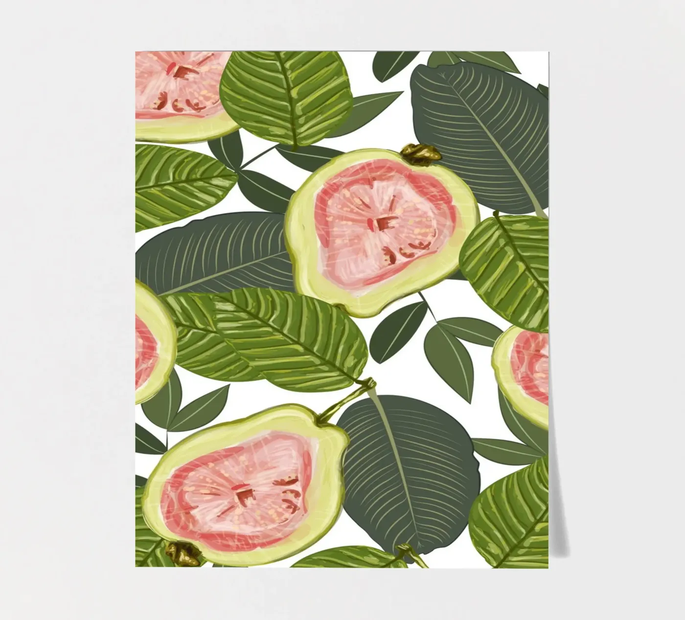 Guave hell Stickerbogen von 83oranges.com