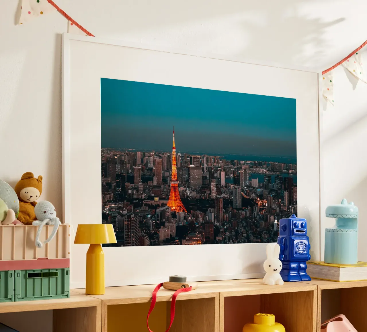 Tokyo Tower Night View, Japan hahnemühle by Marcel Bisig