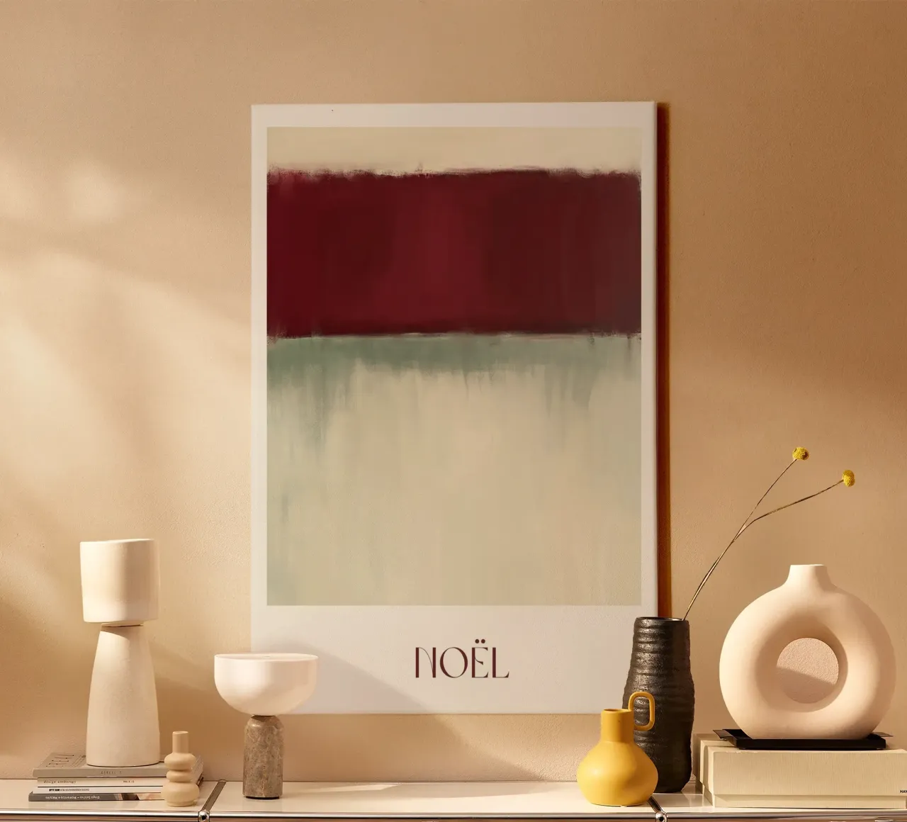 Noël (Abstract) tela da treechild