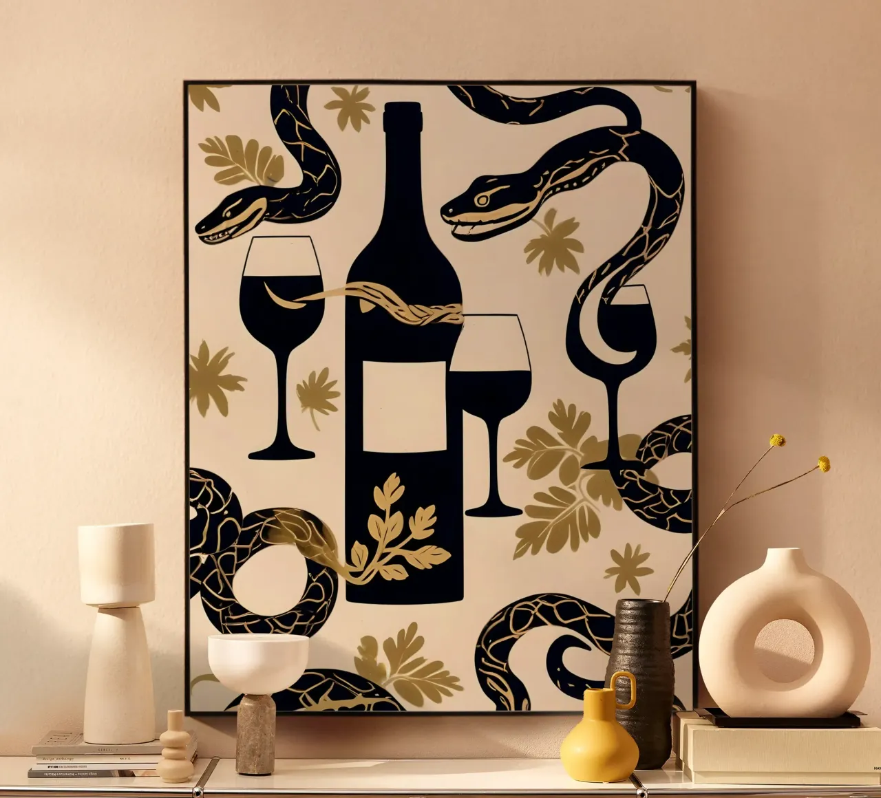 Serpenti e vino plexiglass da 83oranges.com