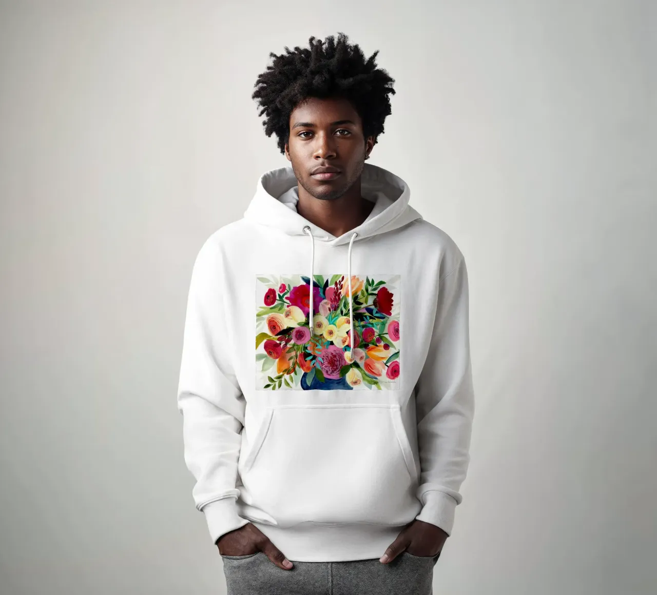 Gioia mattutina felpa con cappuccio da Suzanne Allard