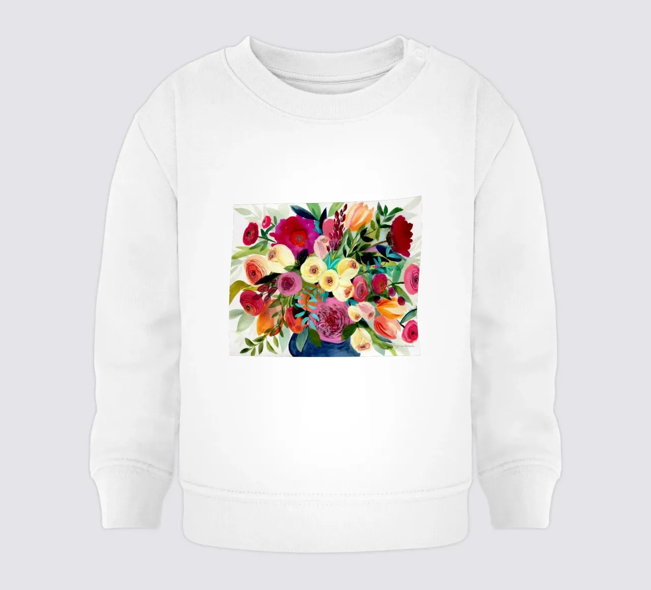 Gioia mattutina felpa neonato da Suzanne Allard