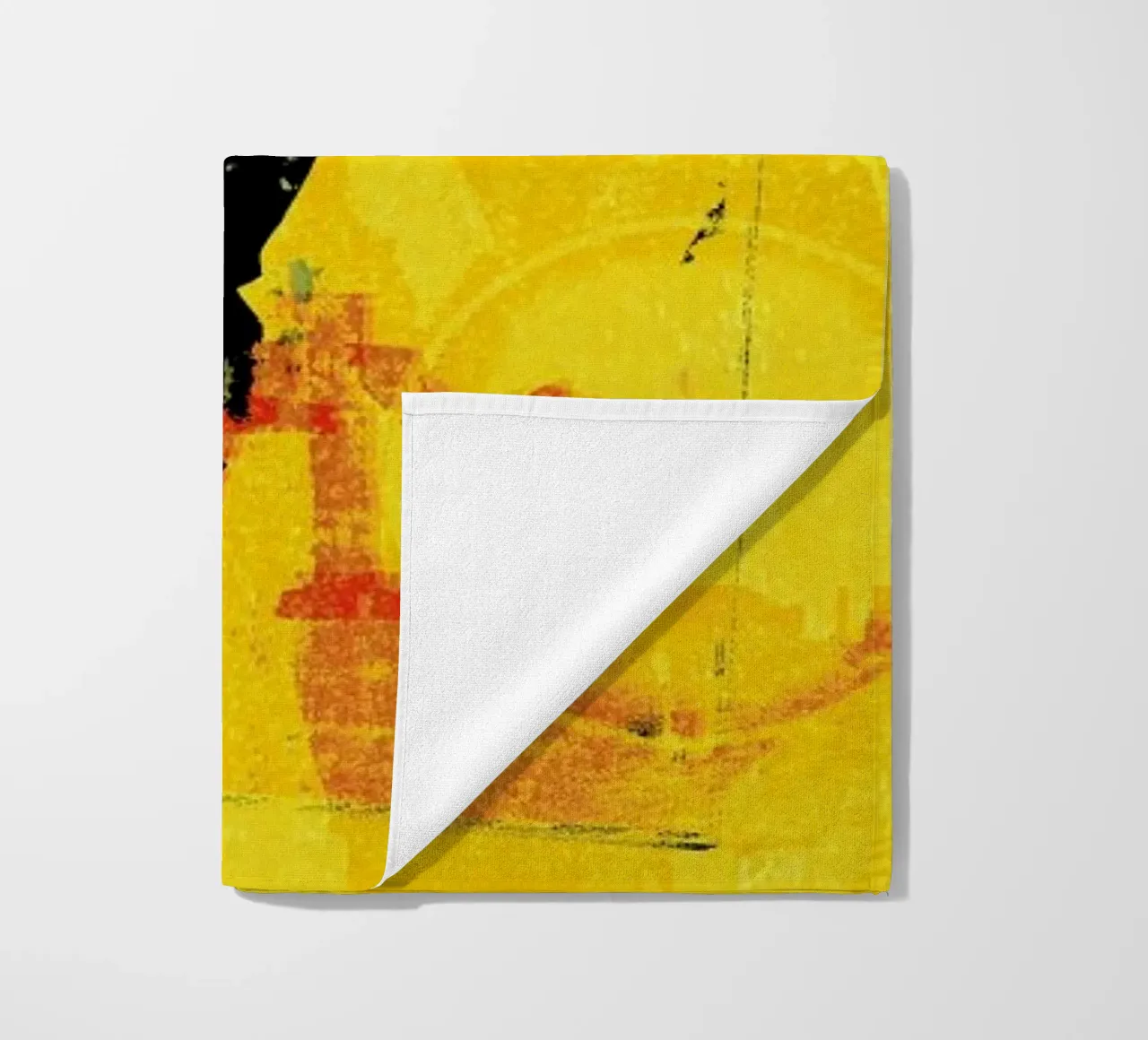 Summer in the City beach towel by Sandrine Pagnoux
