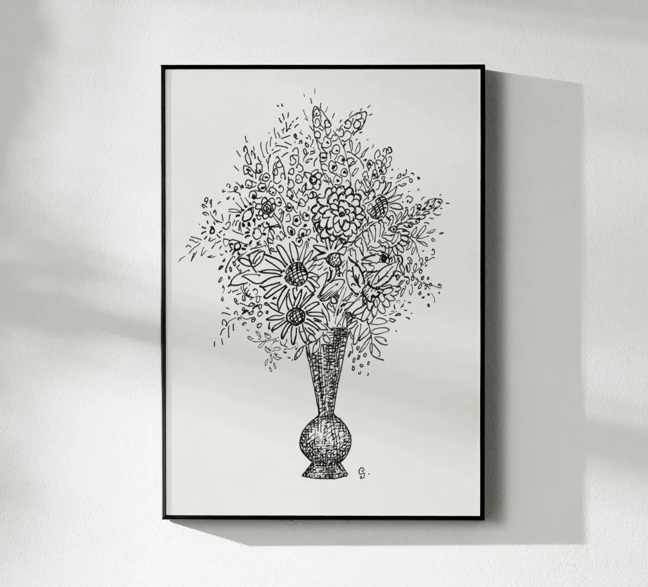 Flower vase plexiglass da artshop