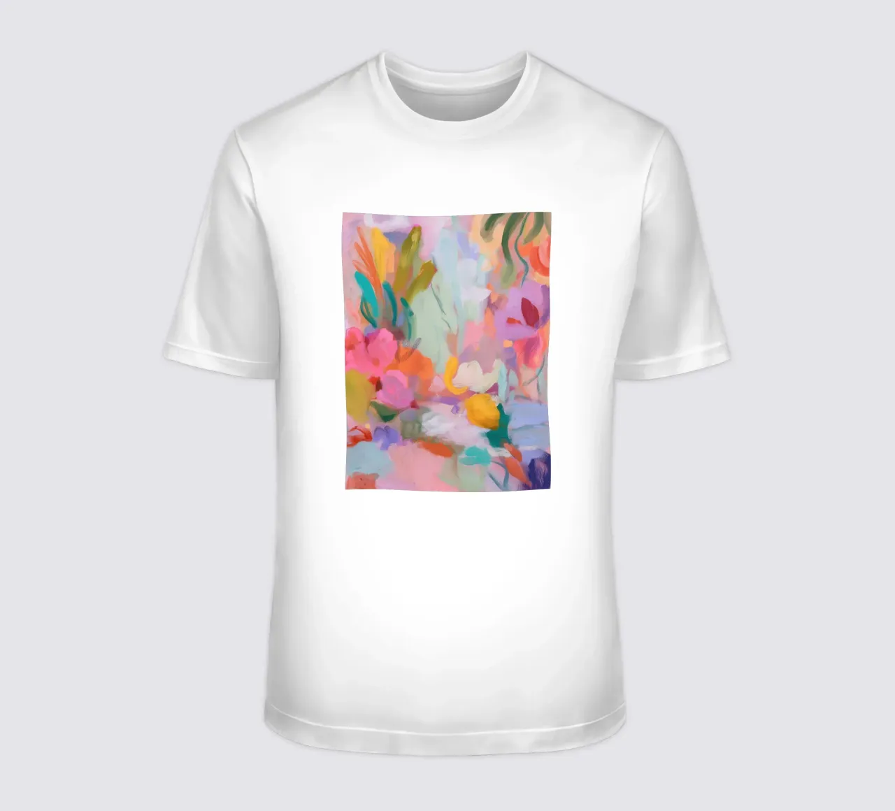 Sinfonia astratta di colori, rosa t-shirt da Carina Pop & Pastell