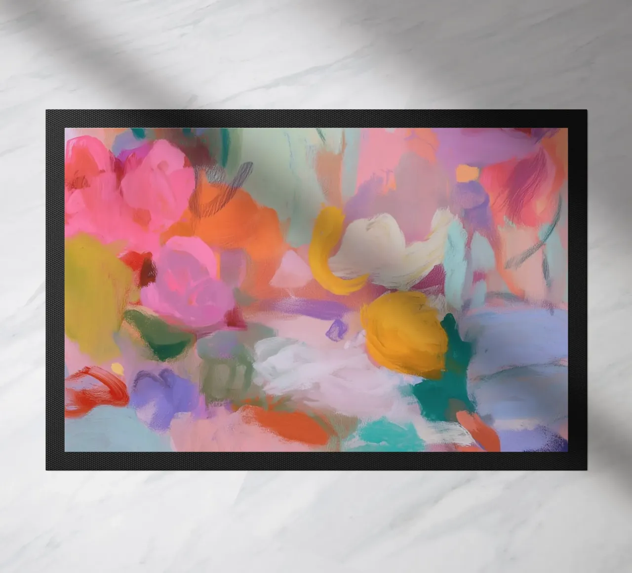 Sinfonia astratta di colori, rosa zerbino da Carina Pop & Pastell