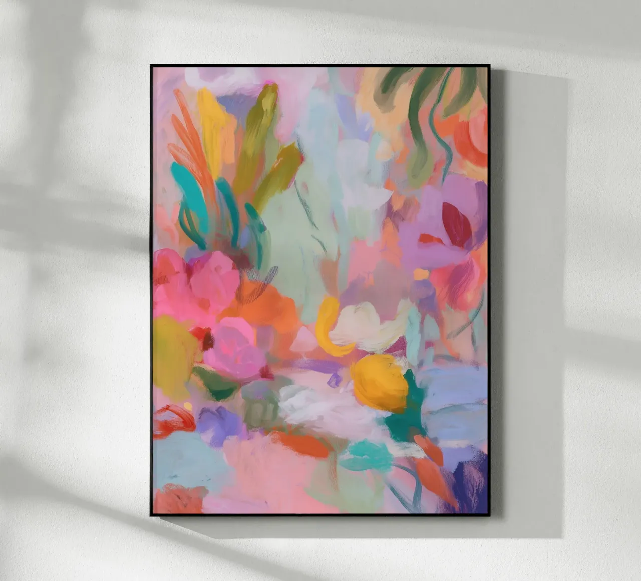 Sinfonia astratta di colori, rosa plexiglass da Carina Pop & Pastell