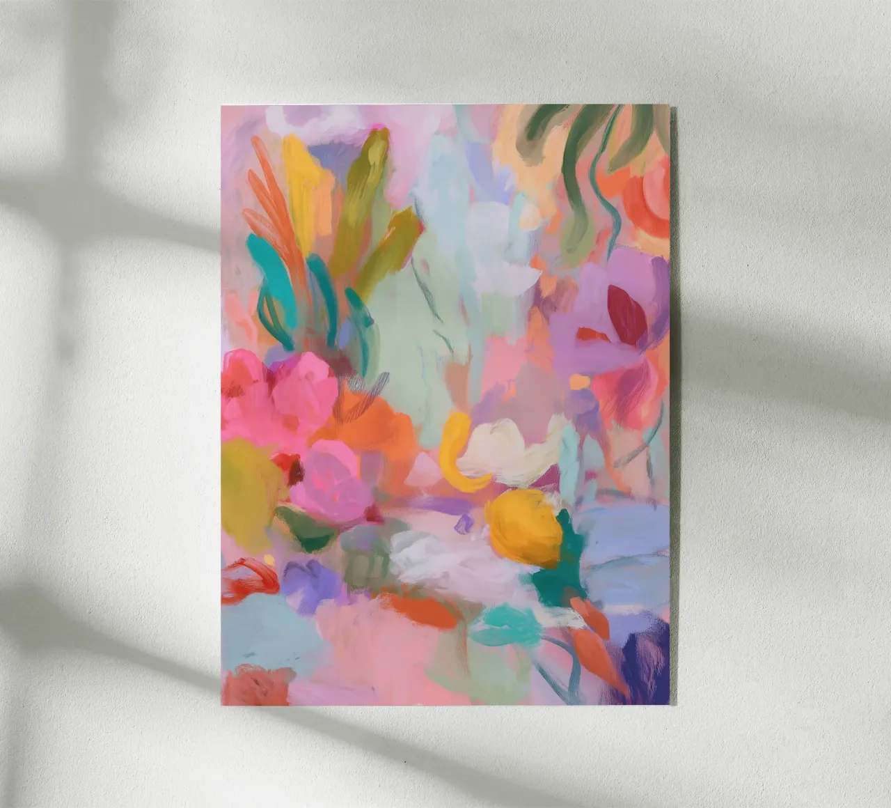 Sinfonia astratta di colori, rosa plexiglass da Carina Pop & Pastell