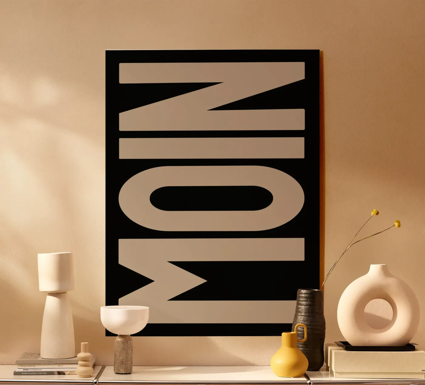 Moin Acryl-Glas von NoordalLiving