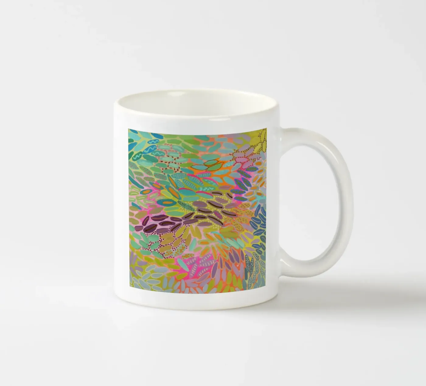 Rocce del fiume tazza in ceramica da Suzanne Allard