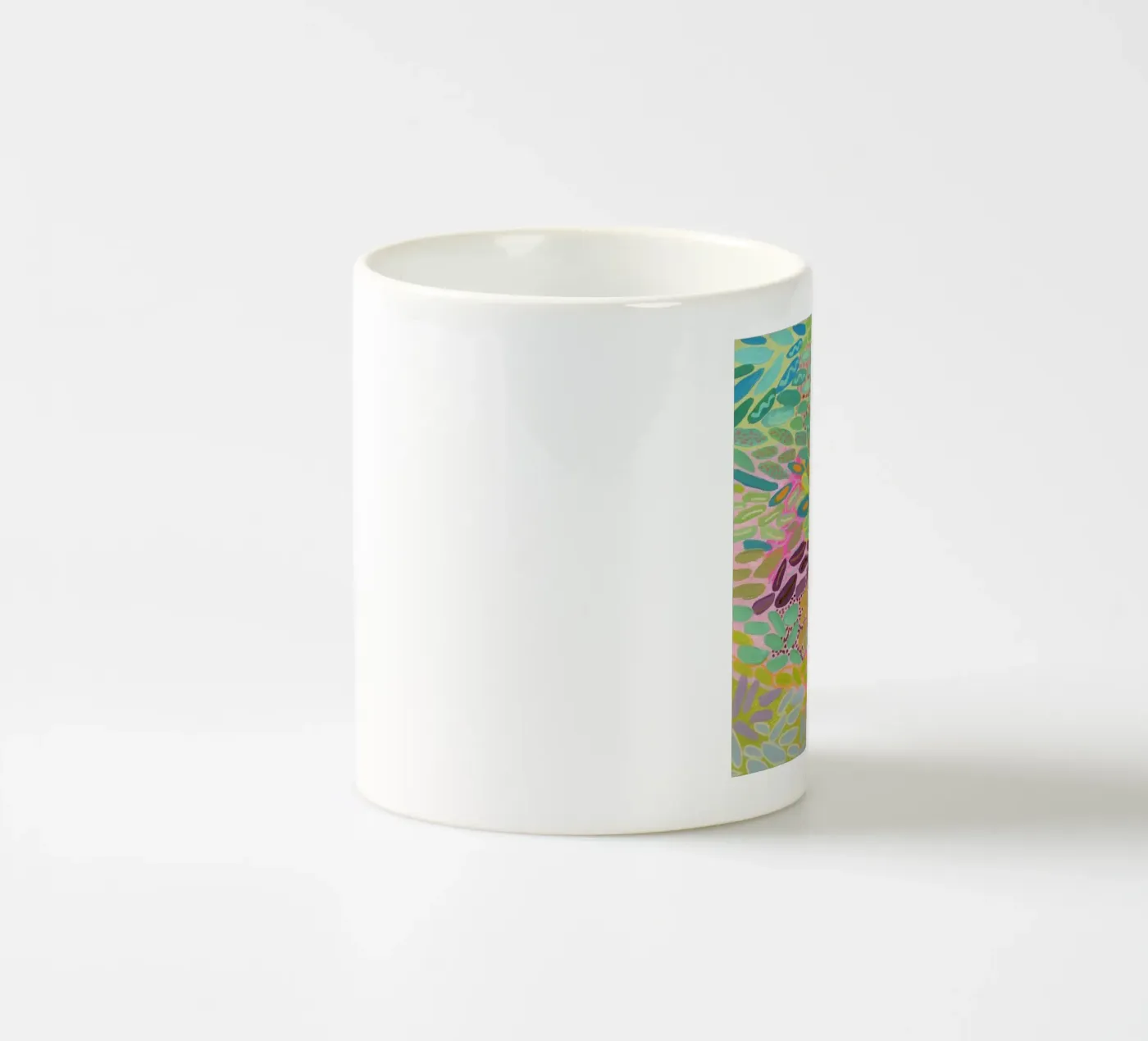 Rocce del fiume tazza in ceramica da Suzanne Allard
