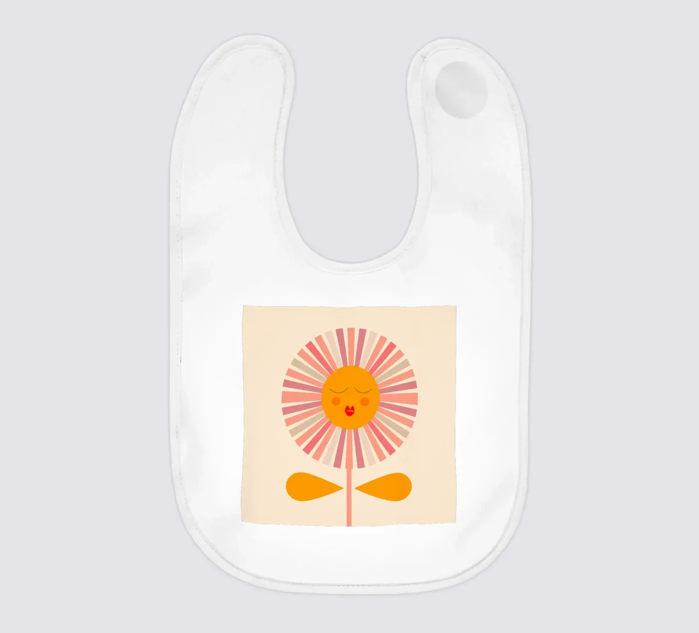 Flower Sun bavaglino da MirimoDesign