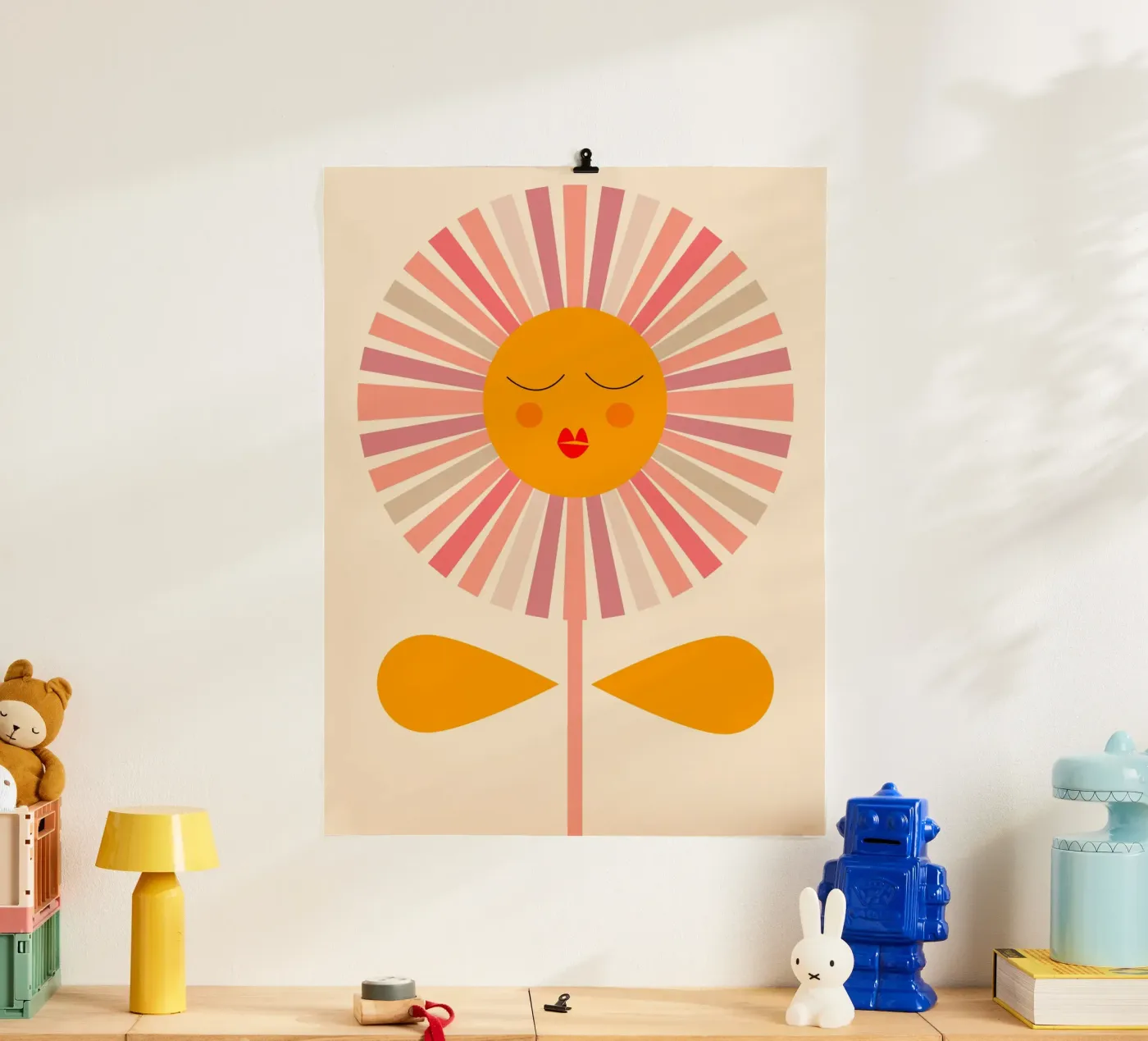 Flower Sun poster da MirimoDesign