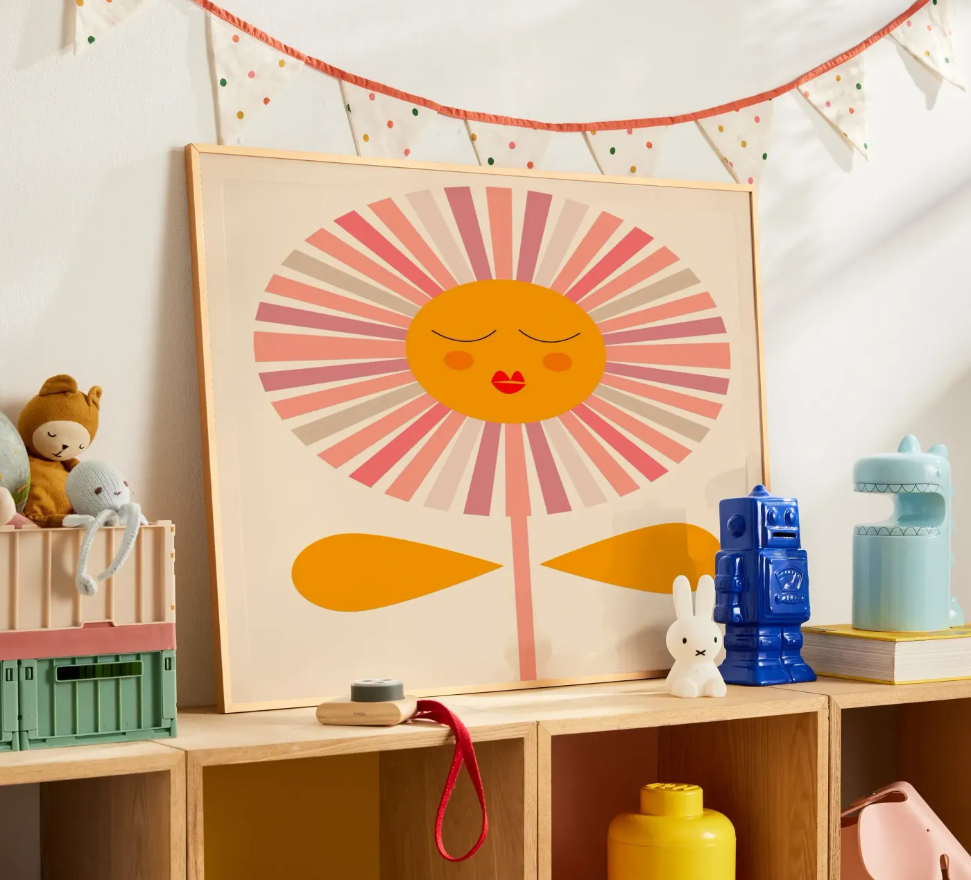 Flower Sun poster da MirimoDesign