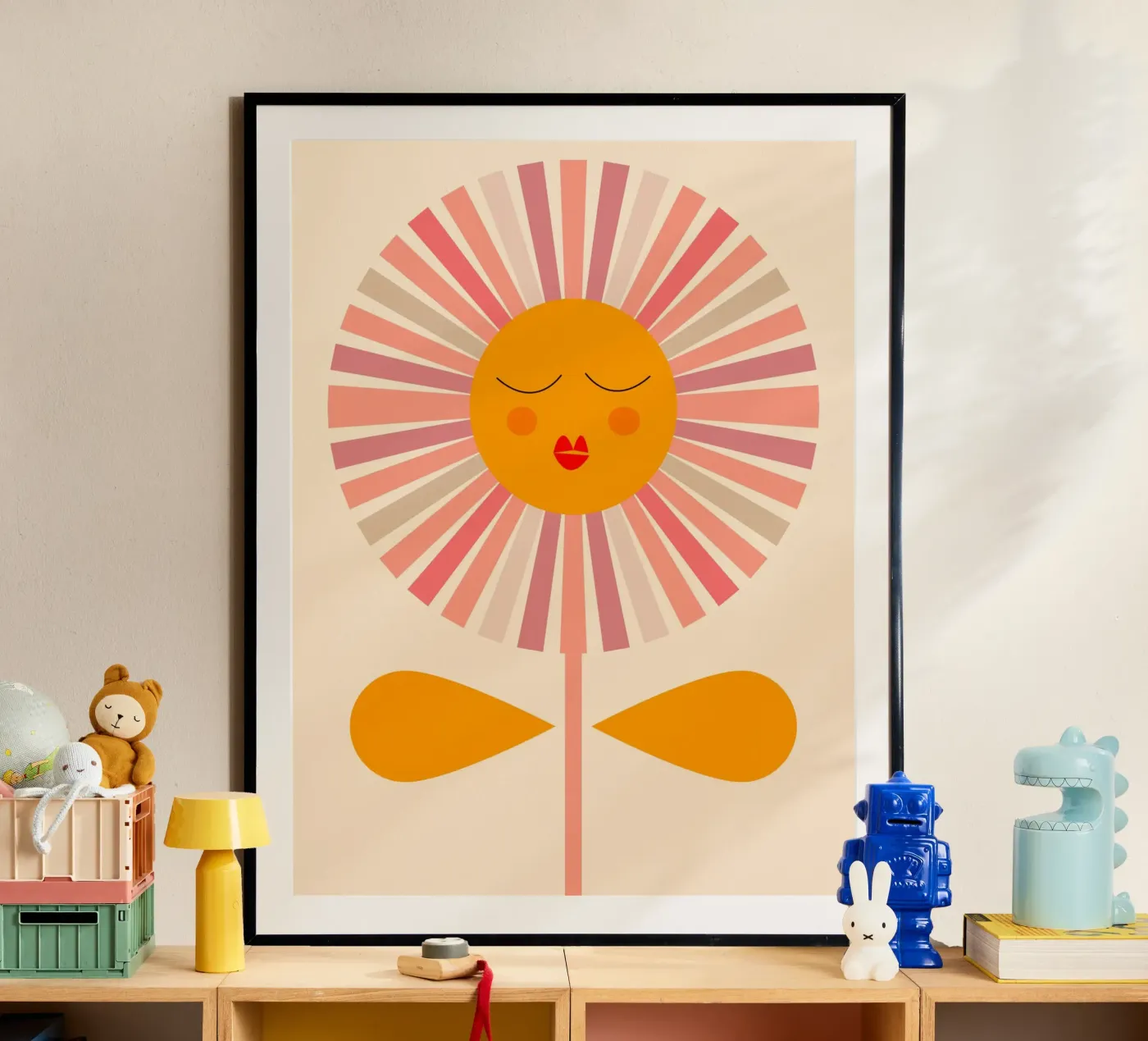 Flower Sun poster da MirimoDesign