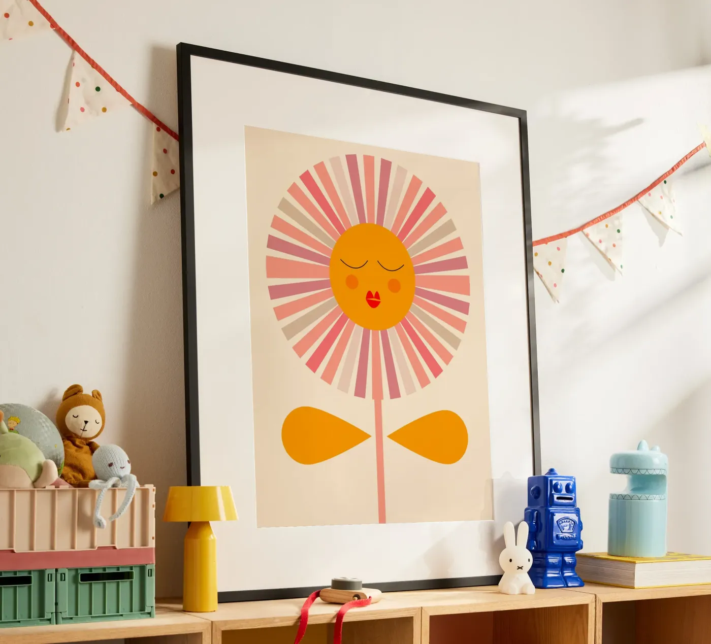 Flower Sun poster da MirimoDesign