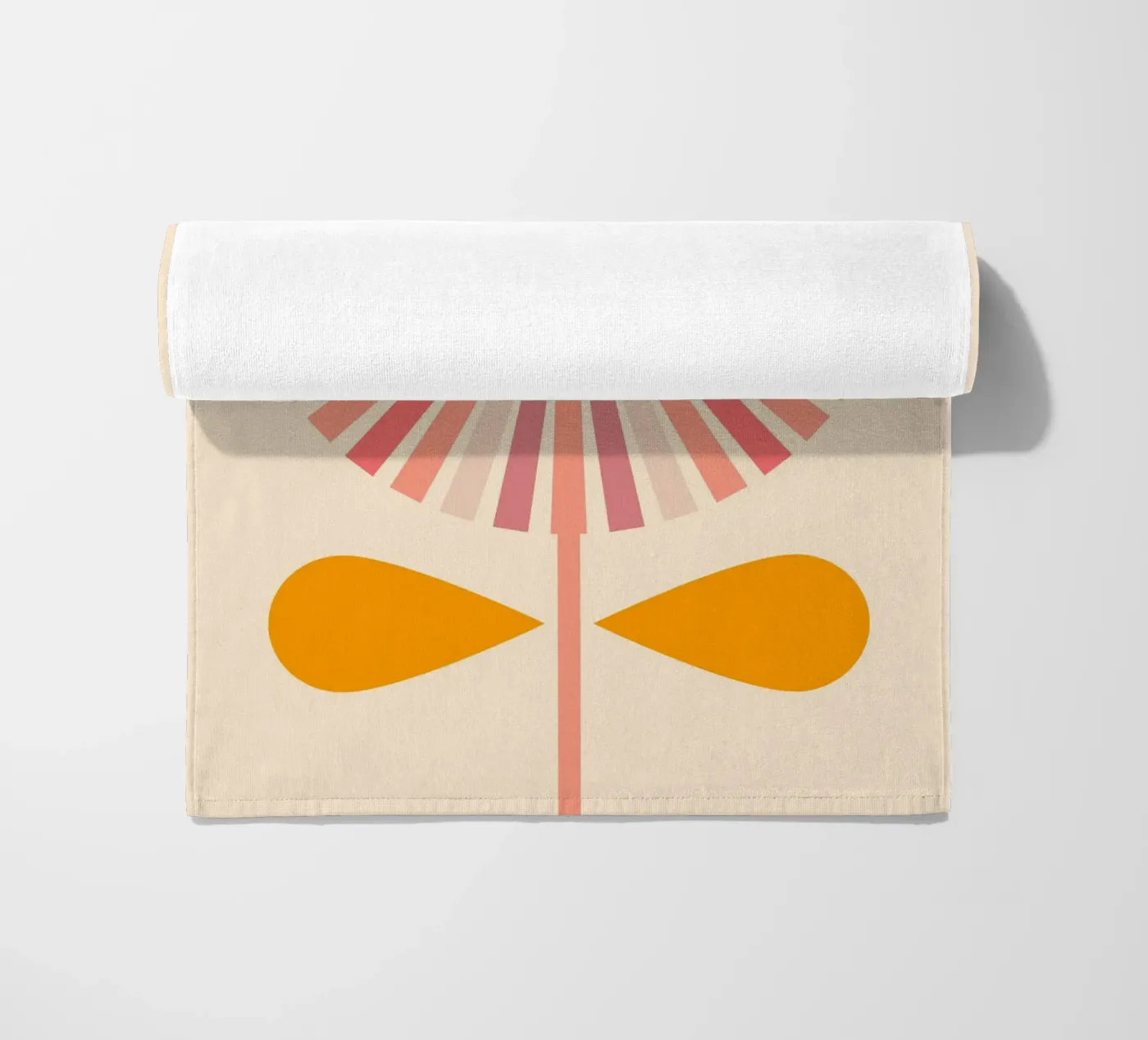 Flower Sun telo mare da MirimoDesign