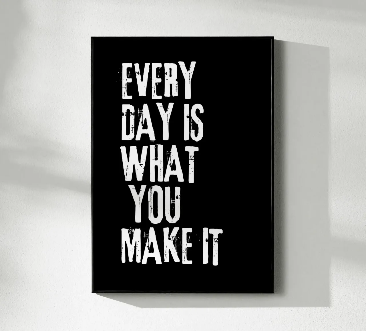 Inspirational Quote: Every Day Is Yours acryl van vintageshop