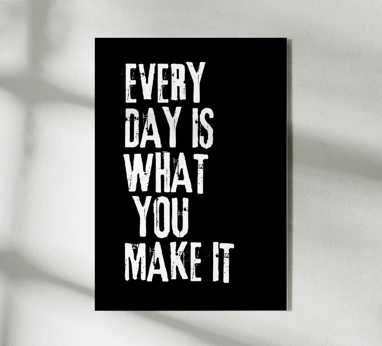 Inspirational Quote: Every Day Is Yours acryl van vintageshop