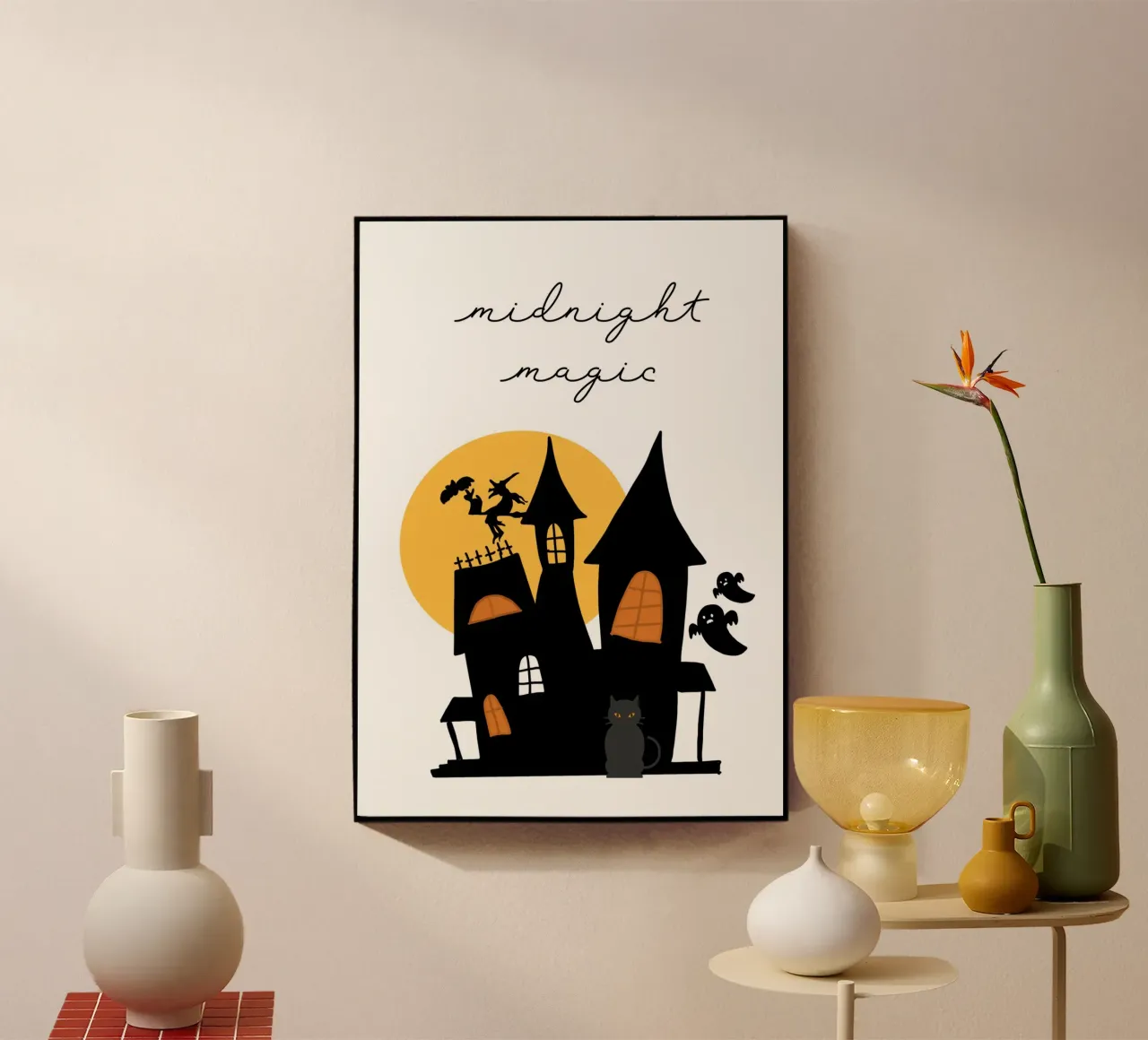 Midnight magic acryl van HolidaysCandyWalls