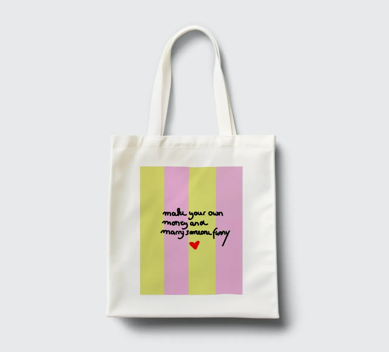 make your own money borsa in juta da Hej Ibiza by Ute Arnold