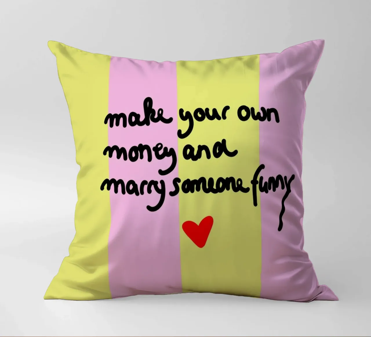 make your own money cuscino da Hej Ibiza by Ute Arnold