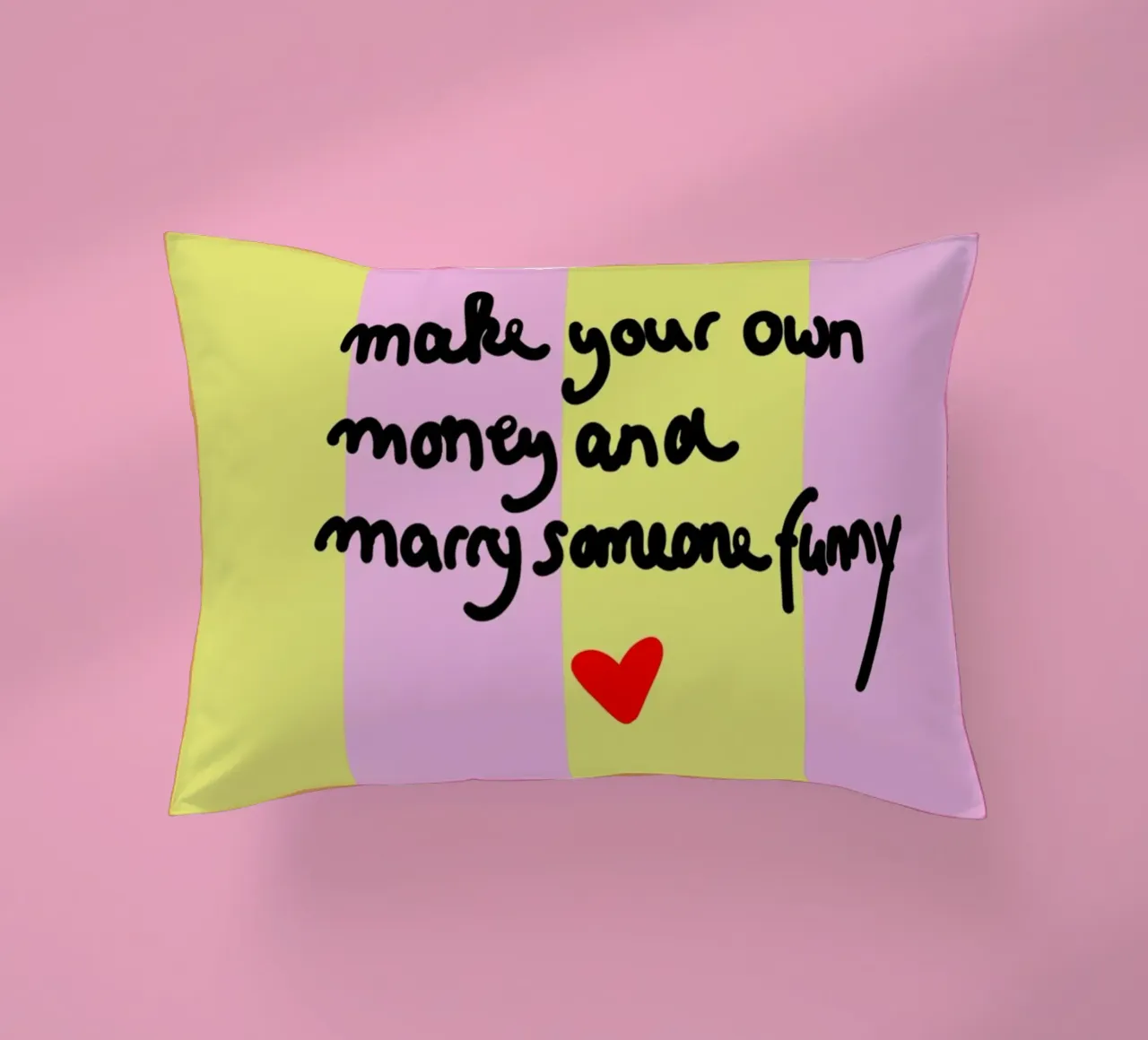 make your own money cuscino da Hej Ibiza by Ute Arnold