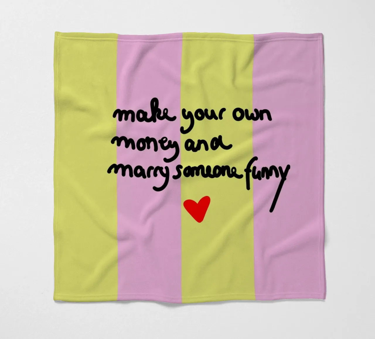 make your own money coperta in pile da Hej Ibiza by Ute Arnold