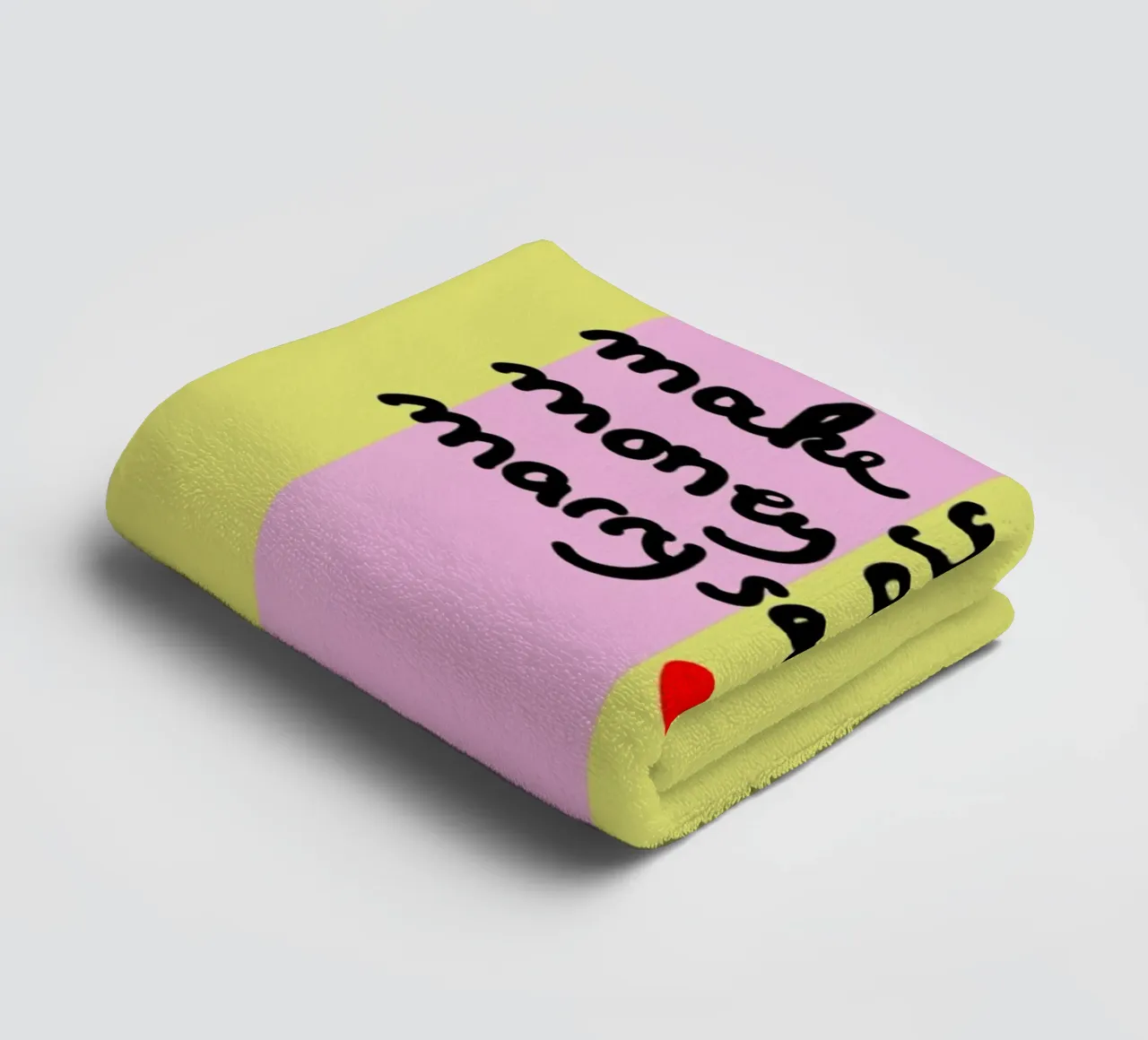 make your own money asciugamano da bagno da Hej Ibiza by Ute Arnold