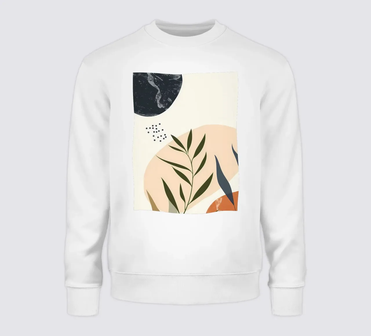 Abstrakt floral botanisch Sweatshirt von Locquinn Fuller
