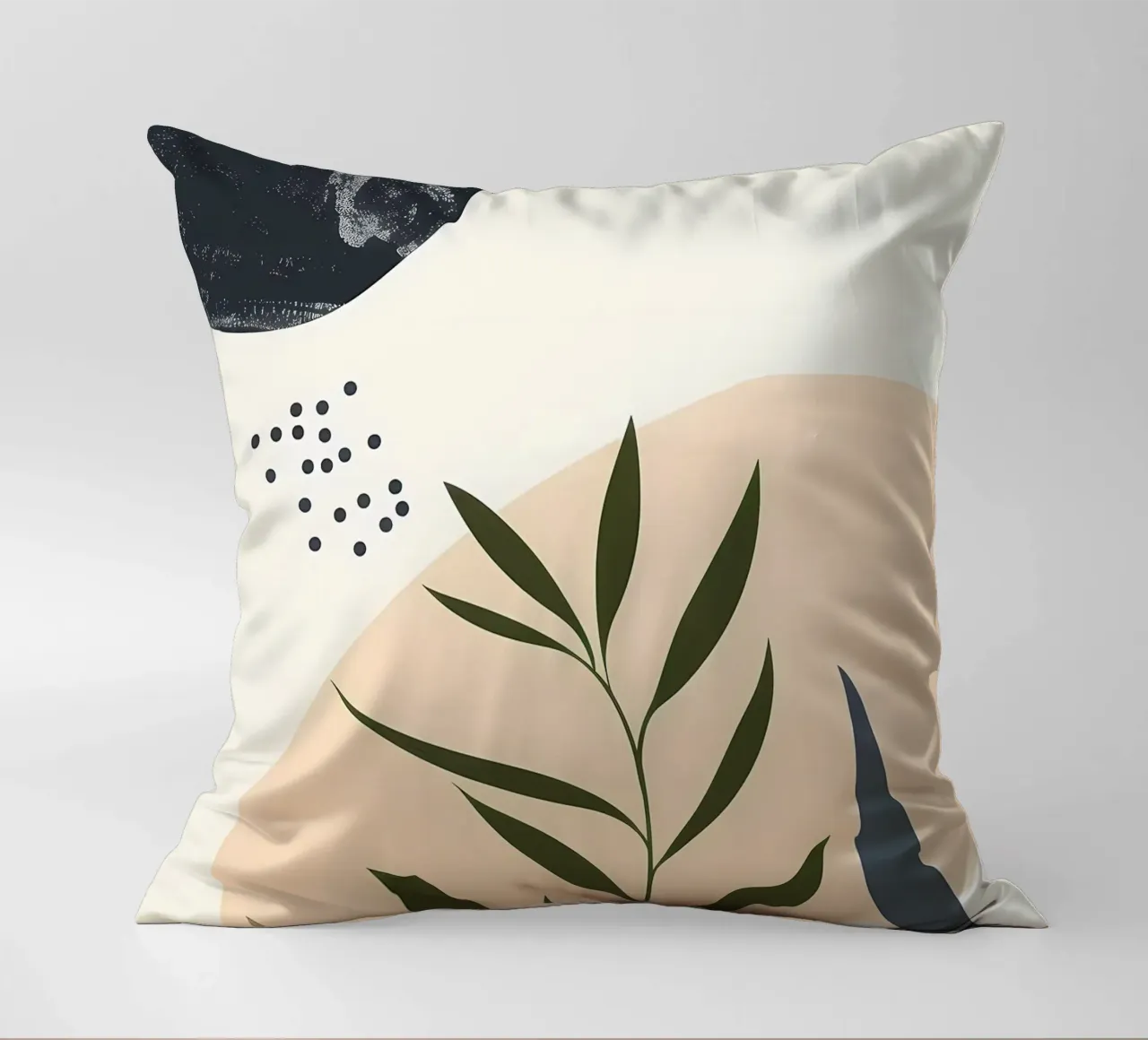Astratto floreale botanico cuscino da Locquinn Fuller