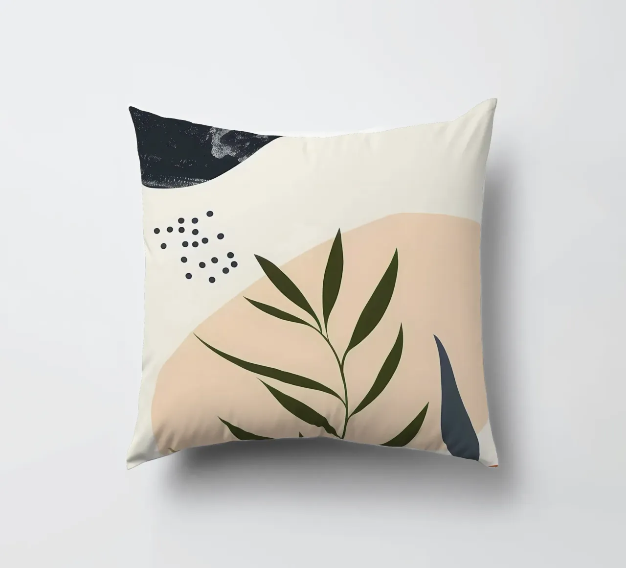 Astratto floreale botanico cuscino da Locquinn Fuller
