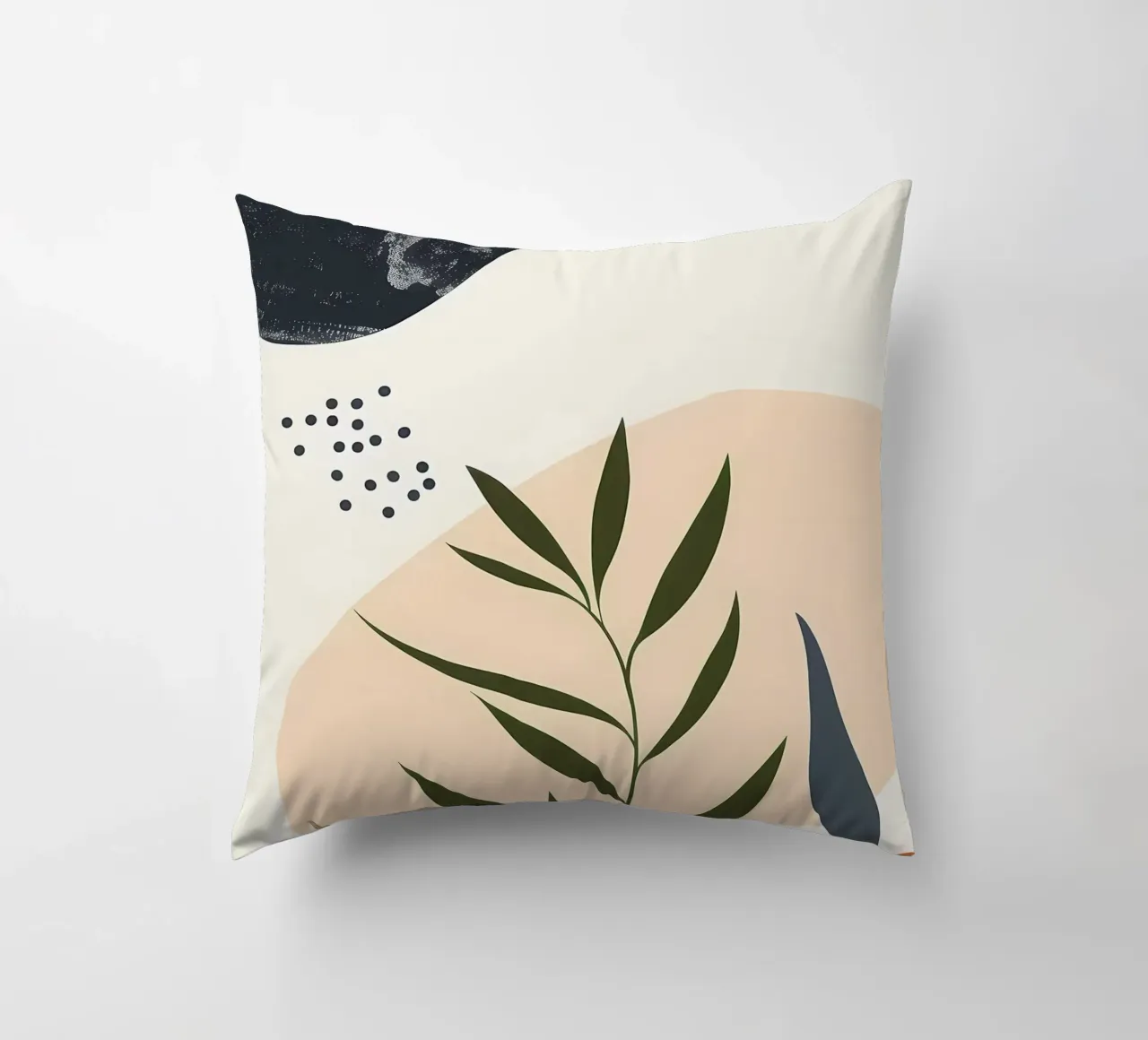 Astratto floreale botanico cuscino da Locquinn Fuller