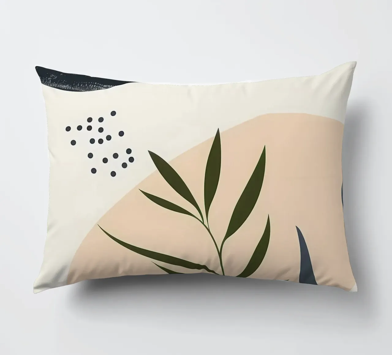 Astratto floreale botanico cuscino da Locquinn Fuller