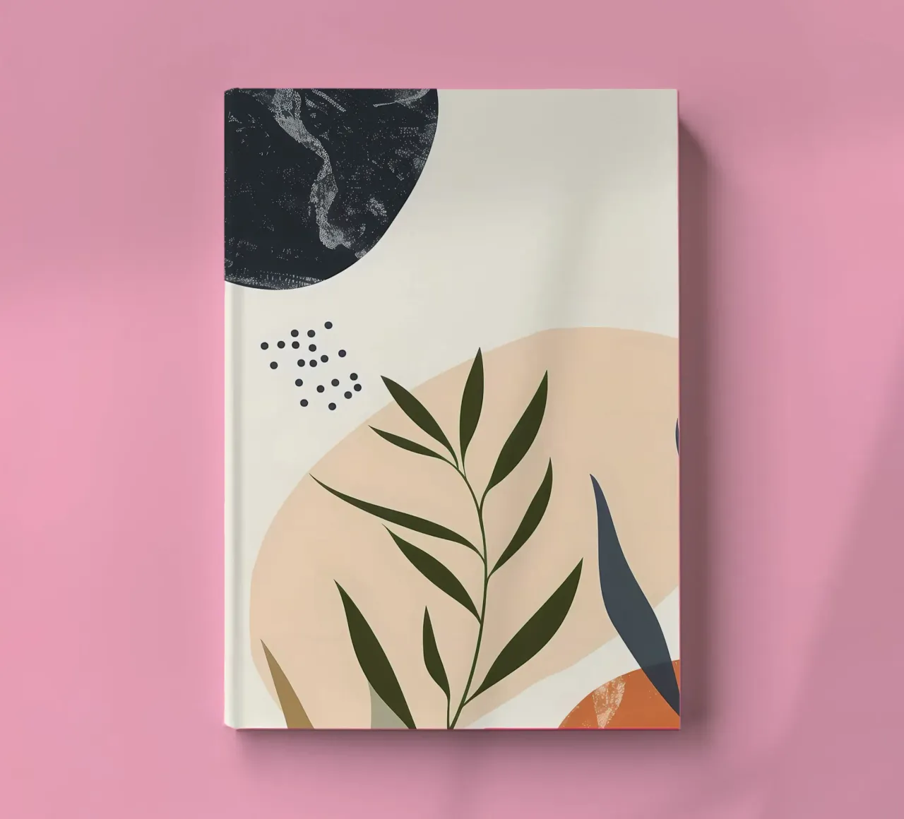 Abstract floral botanic notebook by Locquinn Fuller